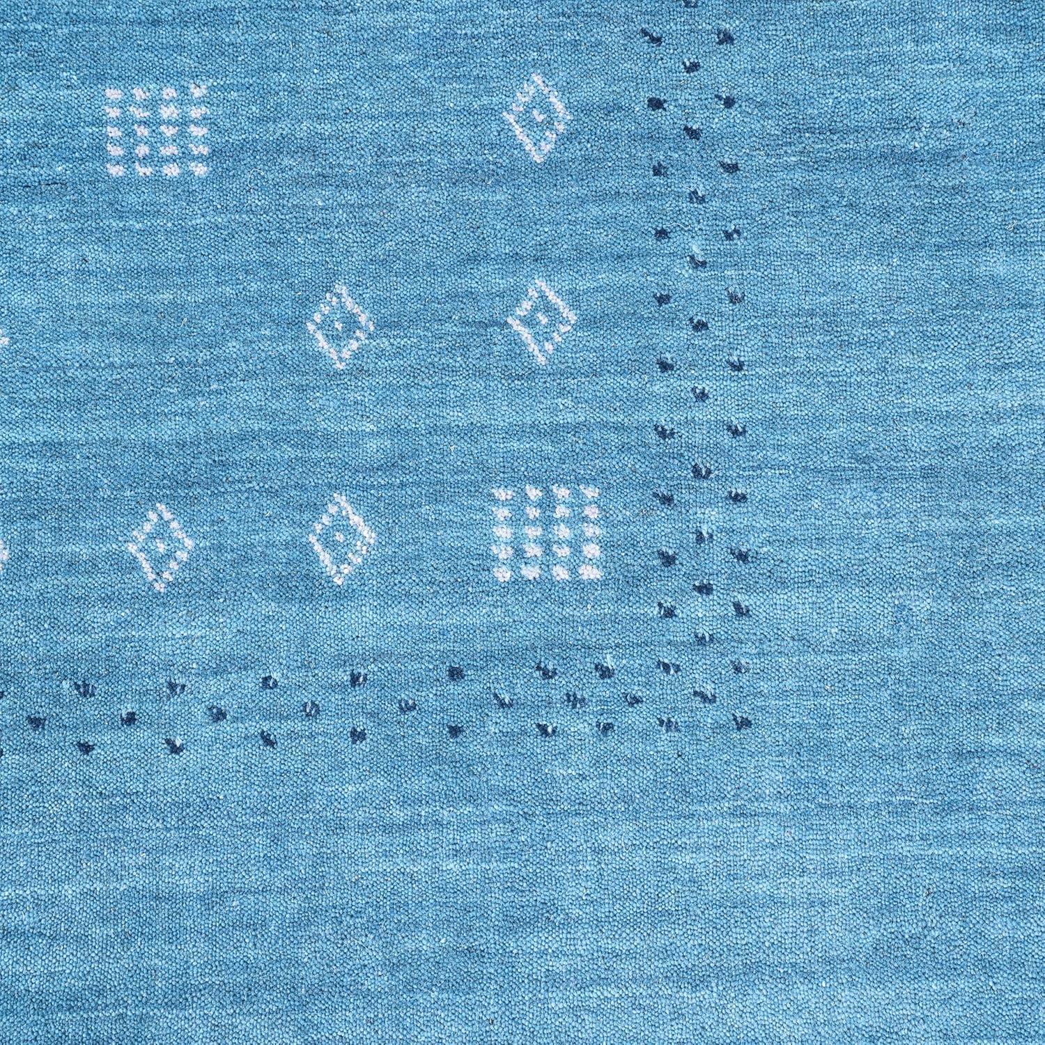 Cyrena Hand-Loomed Wool Rug - Sapphire / 9' x 12'