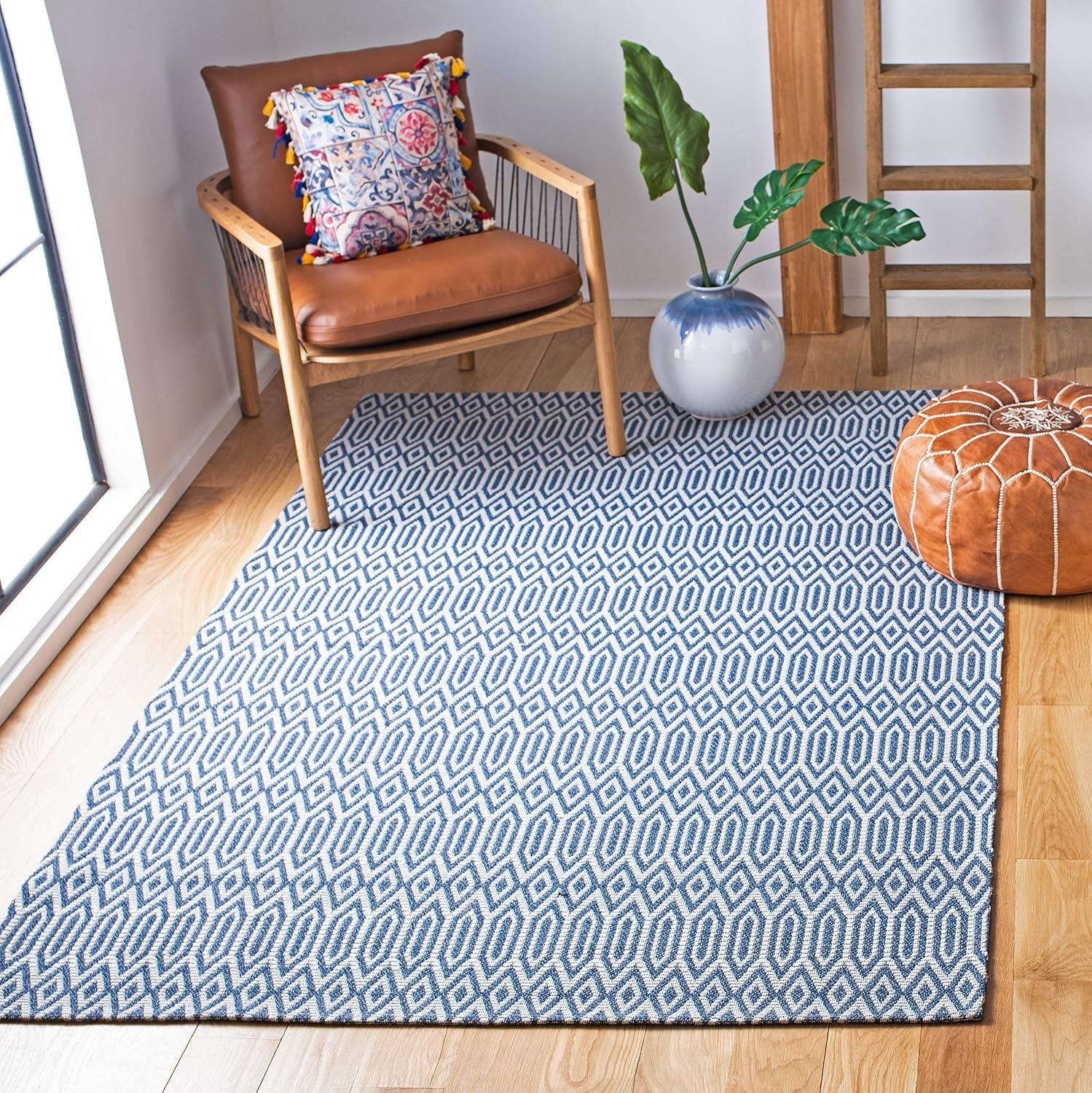 Martha Stewart Rugs Martha Stewart 100% Cotton Geometric Rug