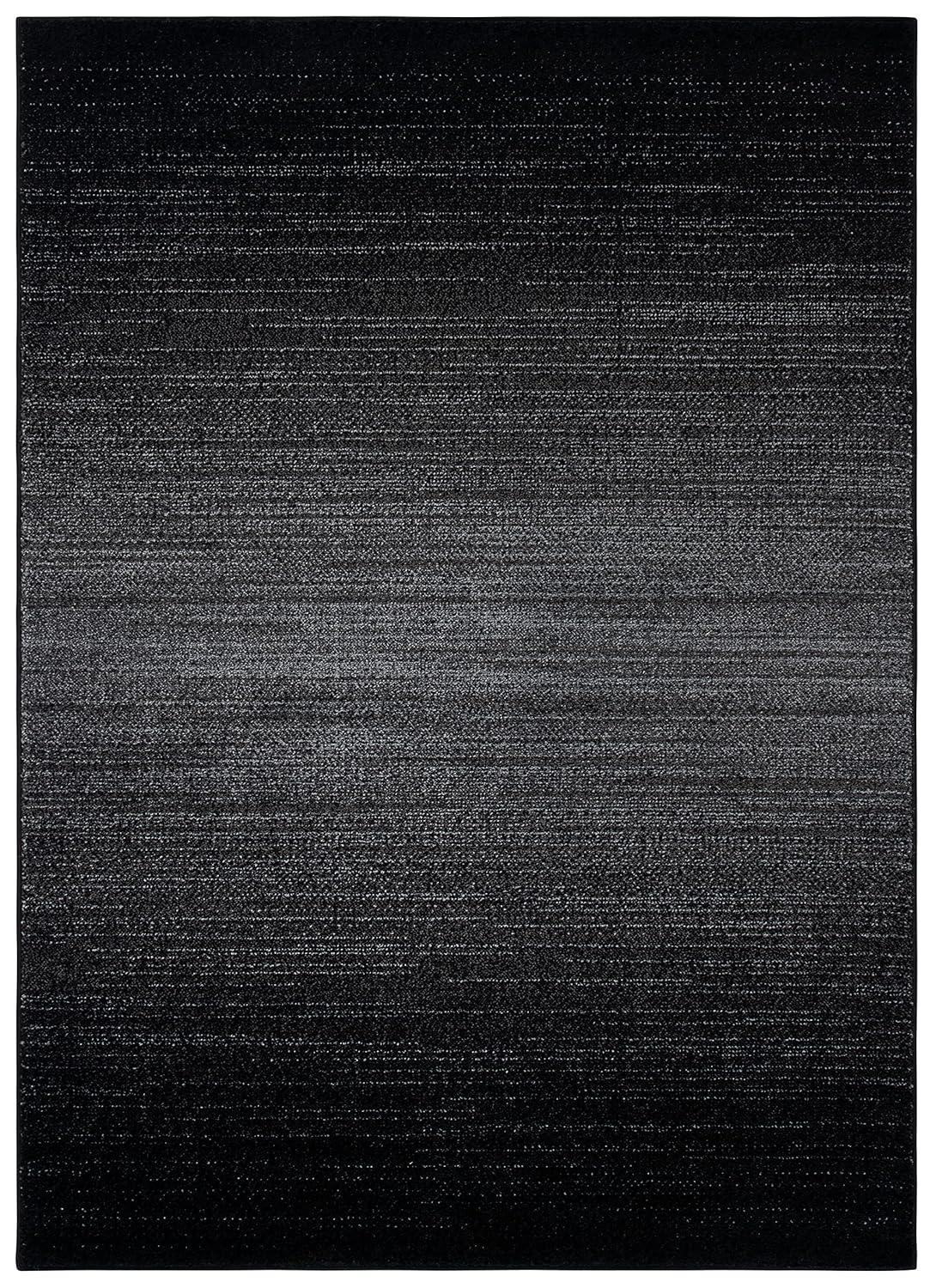 SAFAVIEH Adirondack Cleves Abstract Area Rug, Black/Grey, 3' x 5'
