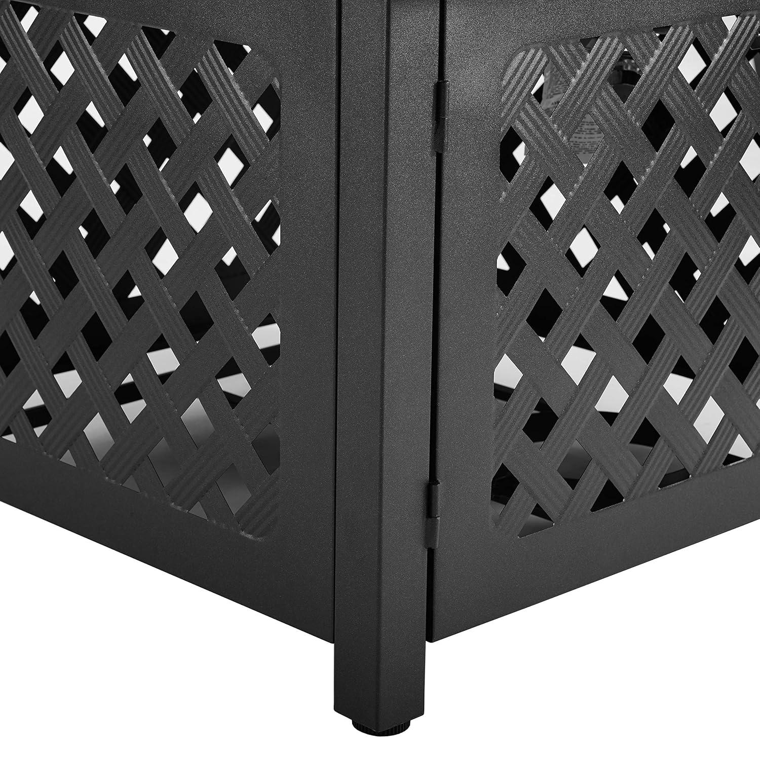 Munguia Square Fire Pit Table