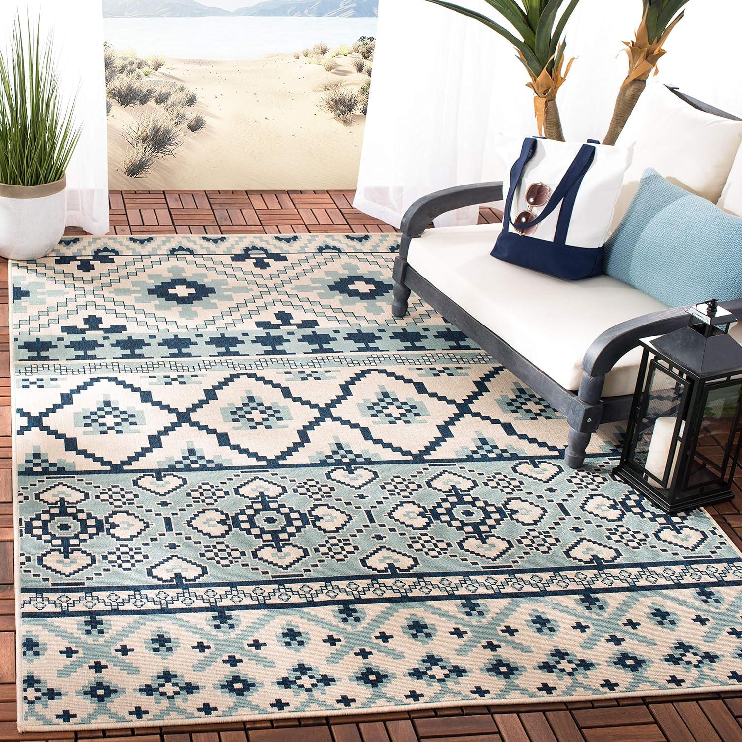 Veranda VER097 Power Loomed Indoor/Outdoor Area Rug  - Safavieh