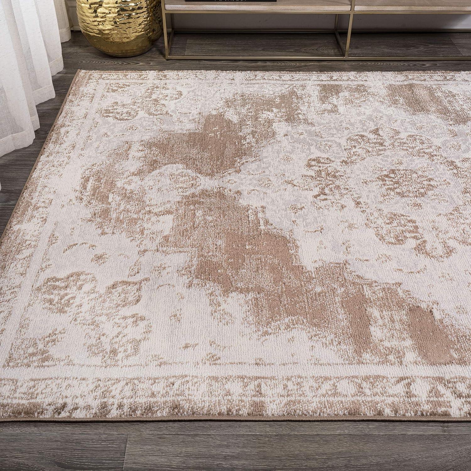 Alhambra Ornate Medallion Modern Indoor Area Rug - JONATHAN Y