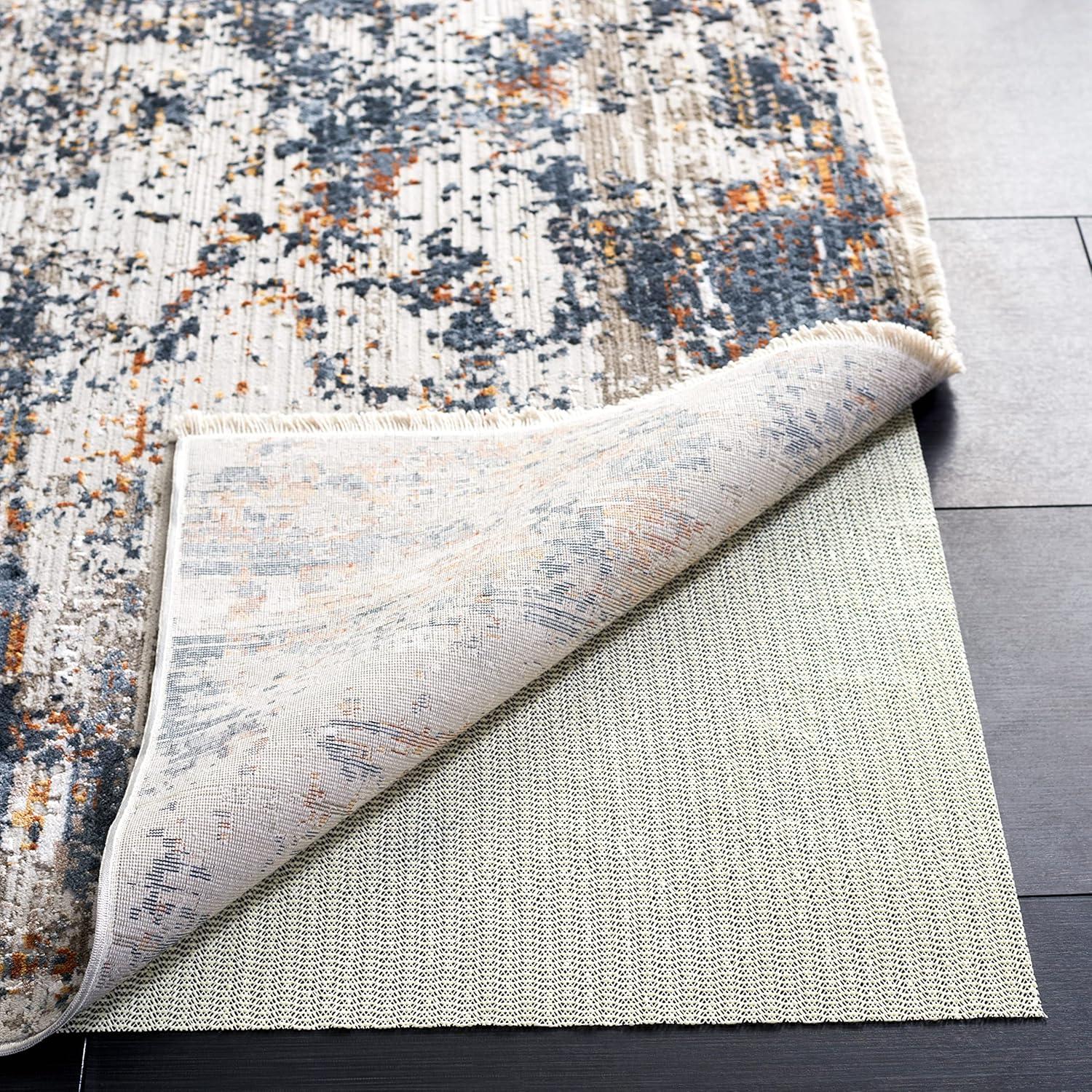 Grid Pad PAD121 Power Loomed Indoor Rug Pad - White - 3' x 5' - Safavieh