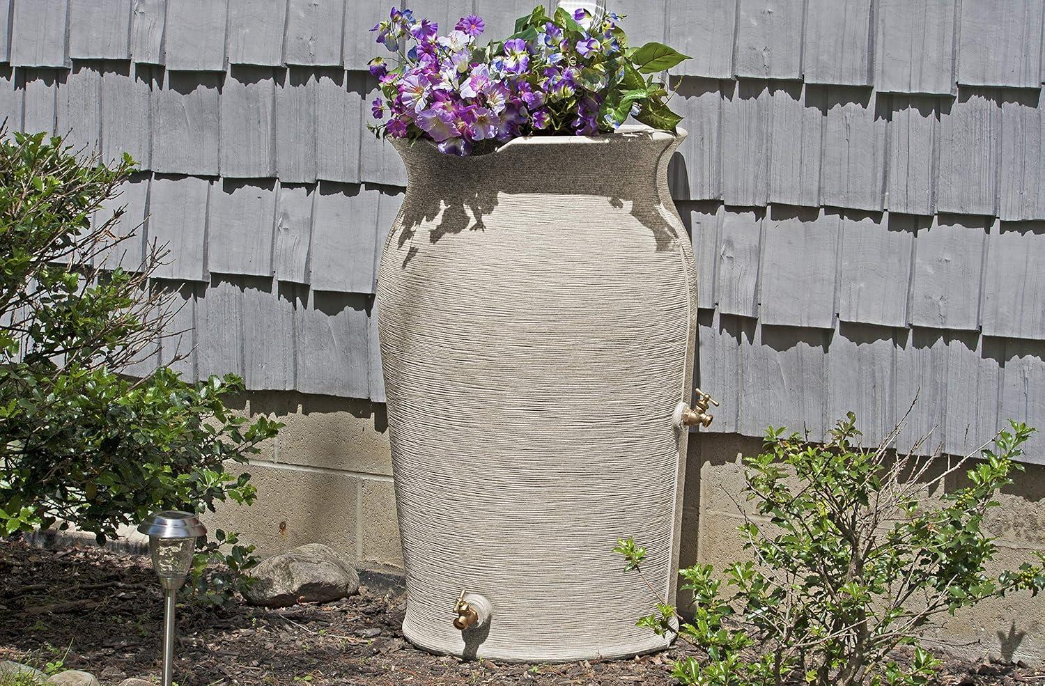 Red Barrel Studio® Plastic Planter Rain Barrel