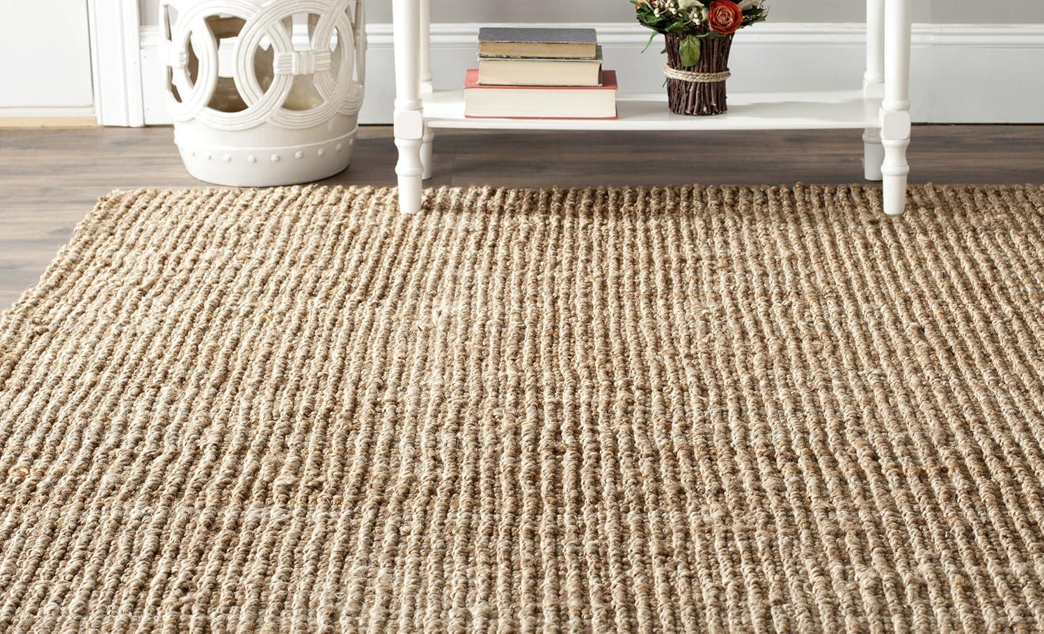 Natural Fiber NF447 Hand Woven Indoor Area Rug - Natural - 7'6"x9'6" - Safavieh