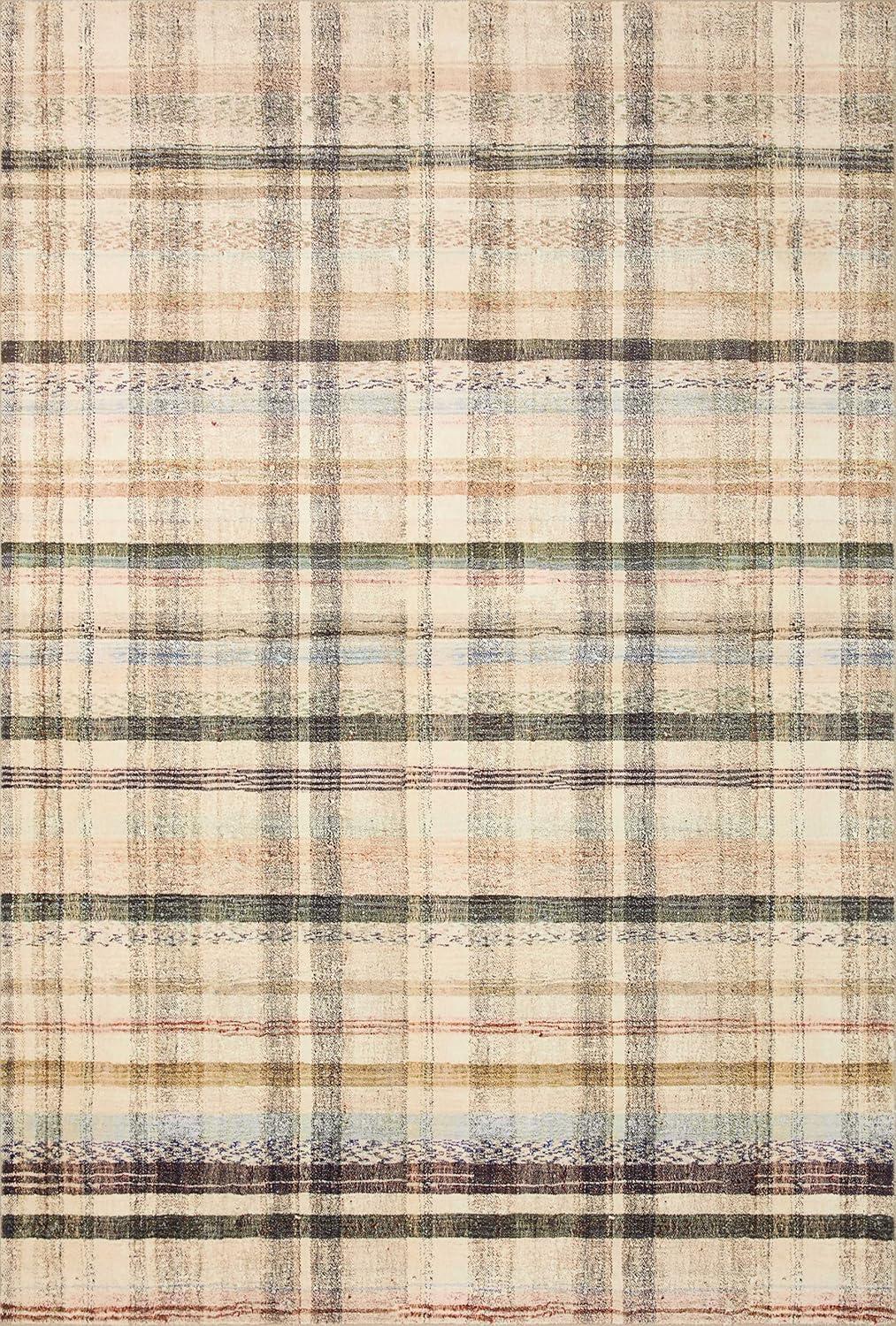 Humphrey Rug by Chris Loves Julia x Loloi - Ivory and Multi / 2' x 5'
