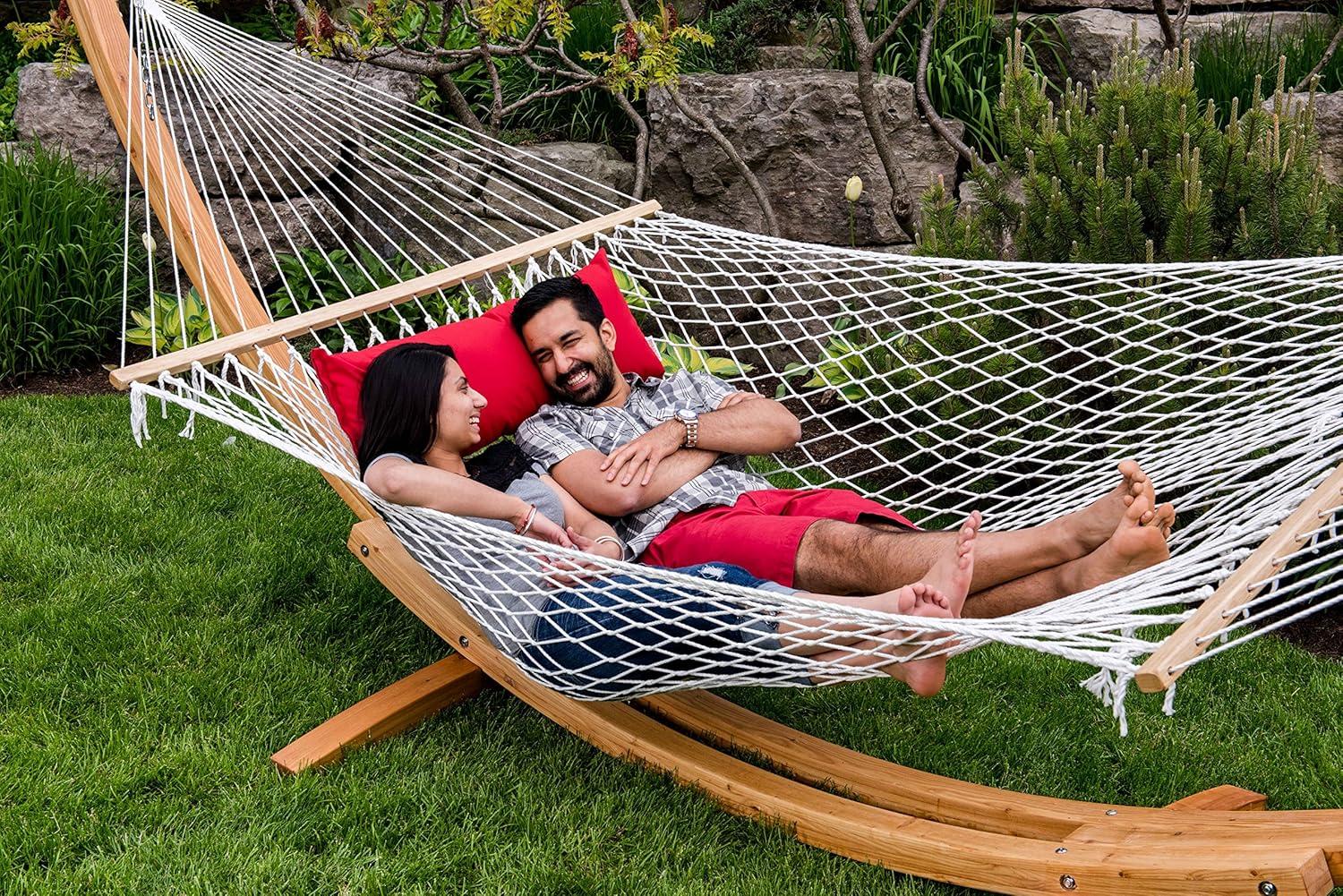 Bay Isle Home™ Vivere 15' Shirely Stable Solid Pine Arc Hammock Stand (450 lb Capacity)