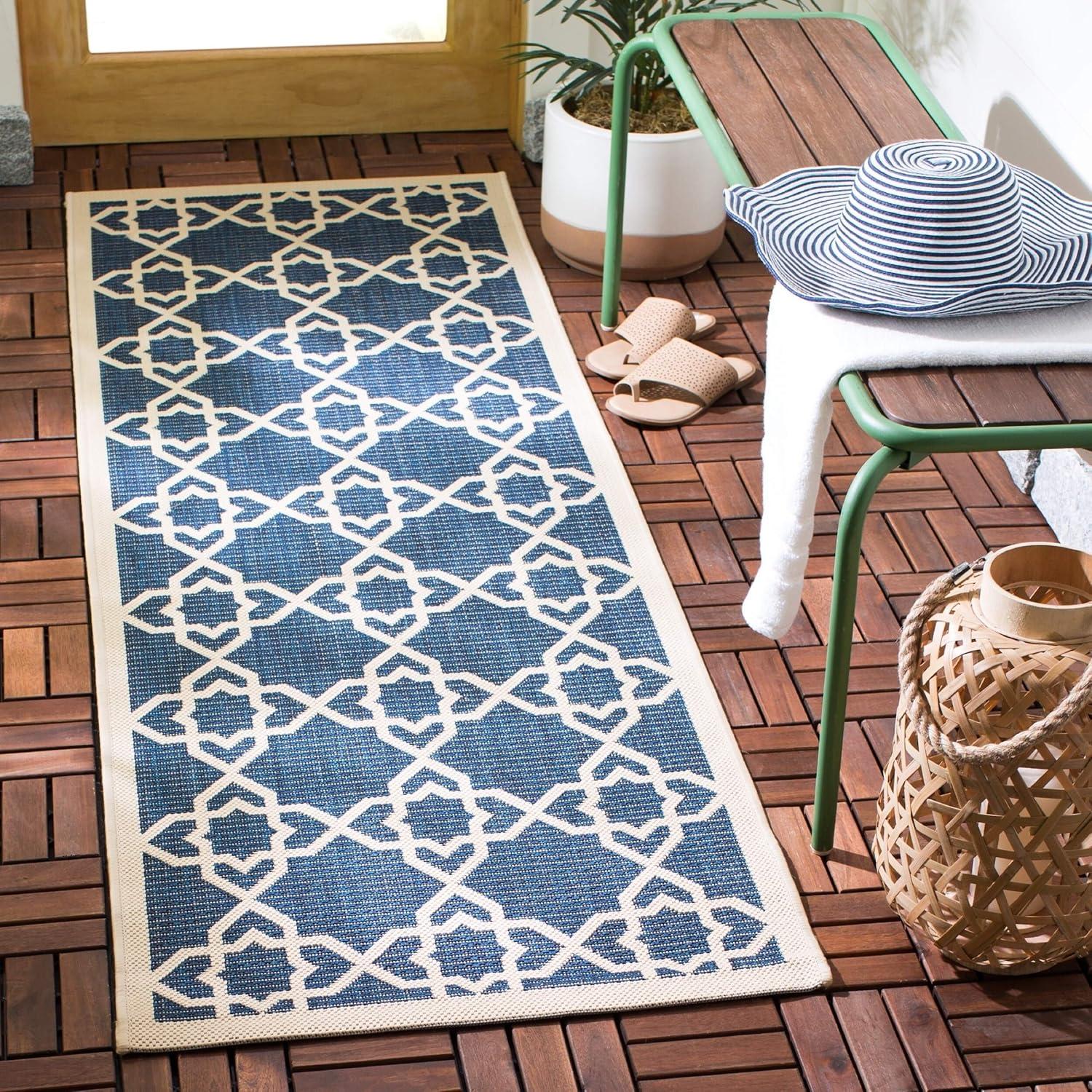 Courtyard CY6032 Power Loomed Indoor/Outdoor Area Rug  - Safavieh