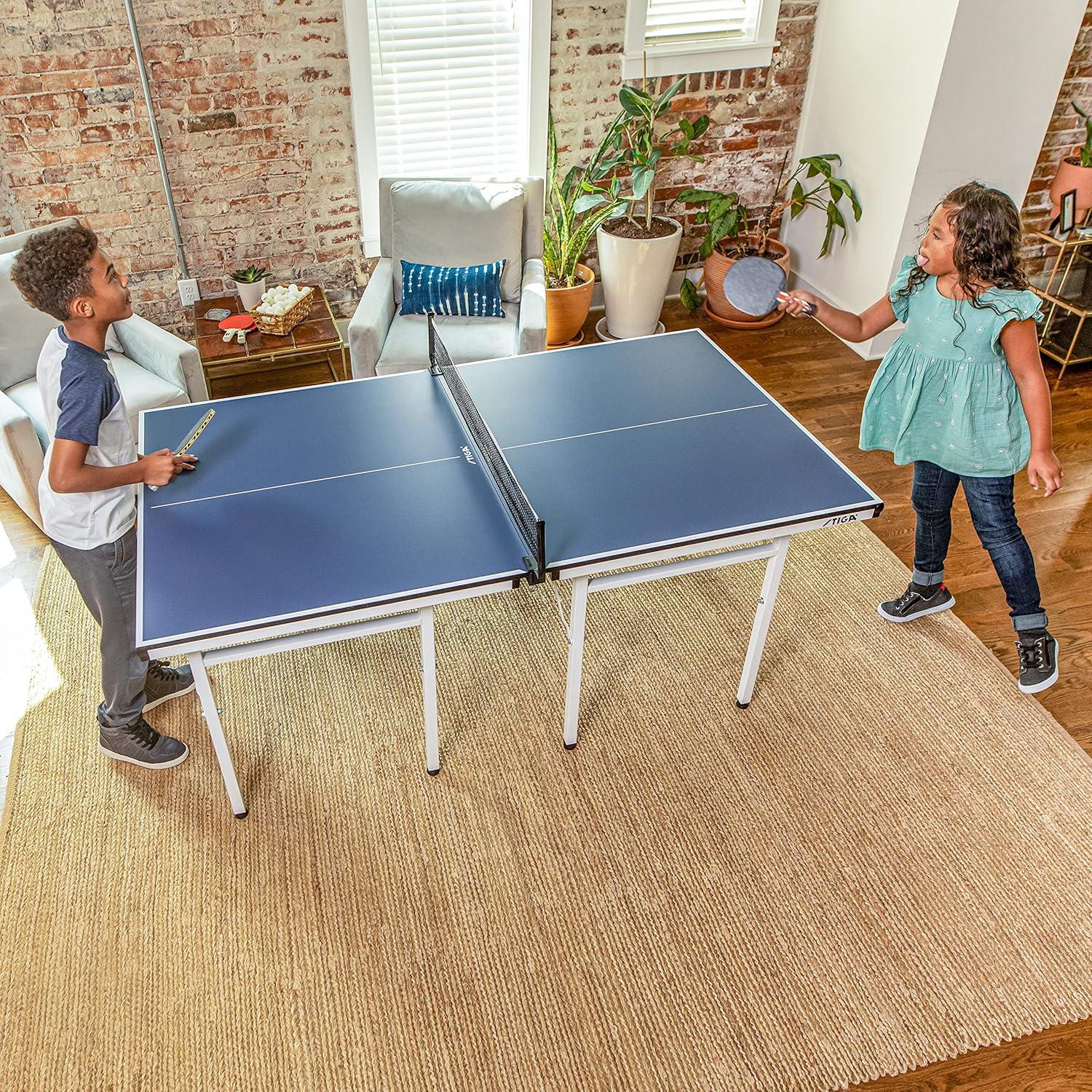 STIGA STIGA Space Saver Foldable Indoor Ping Pong Table - Compact Size with Regulation Quality
