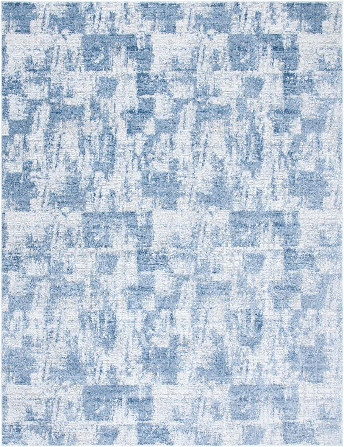 Amelia ALA786 Power Loomed Area Rug - Ivory/Blue - 8'9"x11'9" - Safavieh.