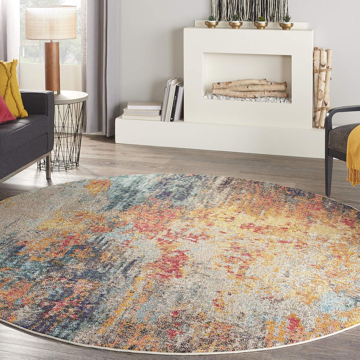 Nourison Celestial Abstract Darkness Indoor Area Rug