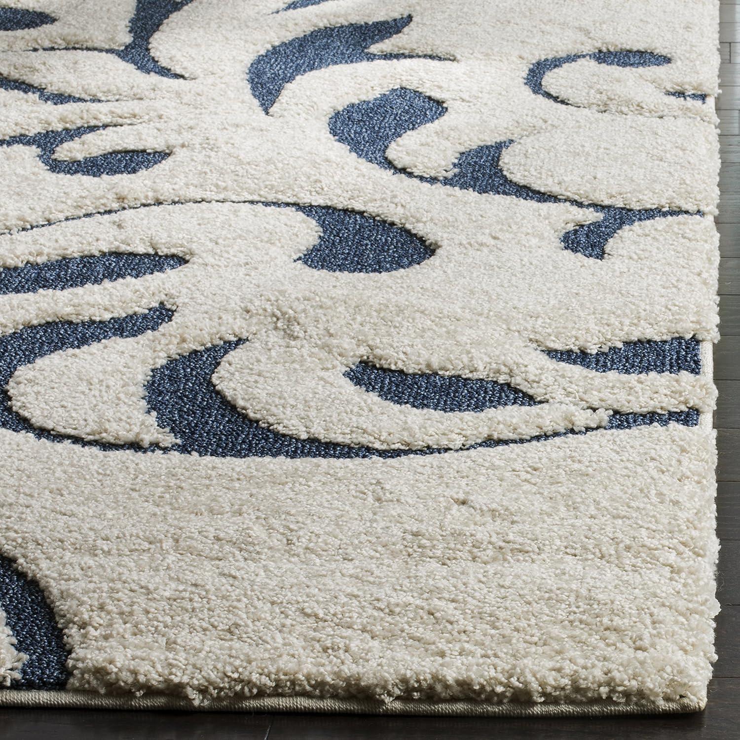 Florida Shag SG468 Power Loomed Rugs - Safavieh