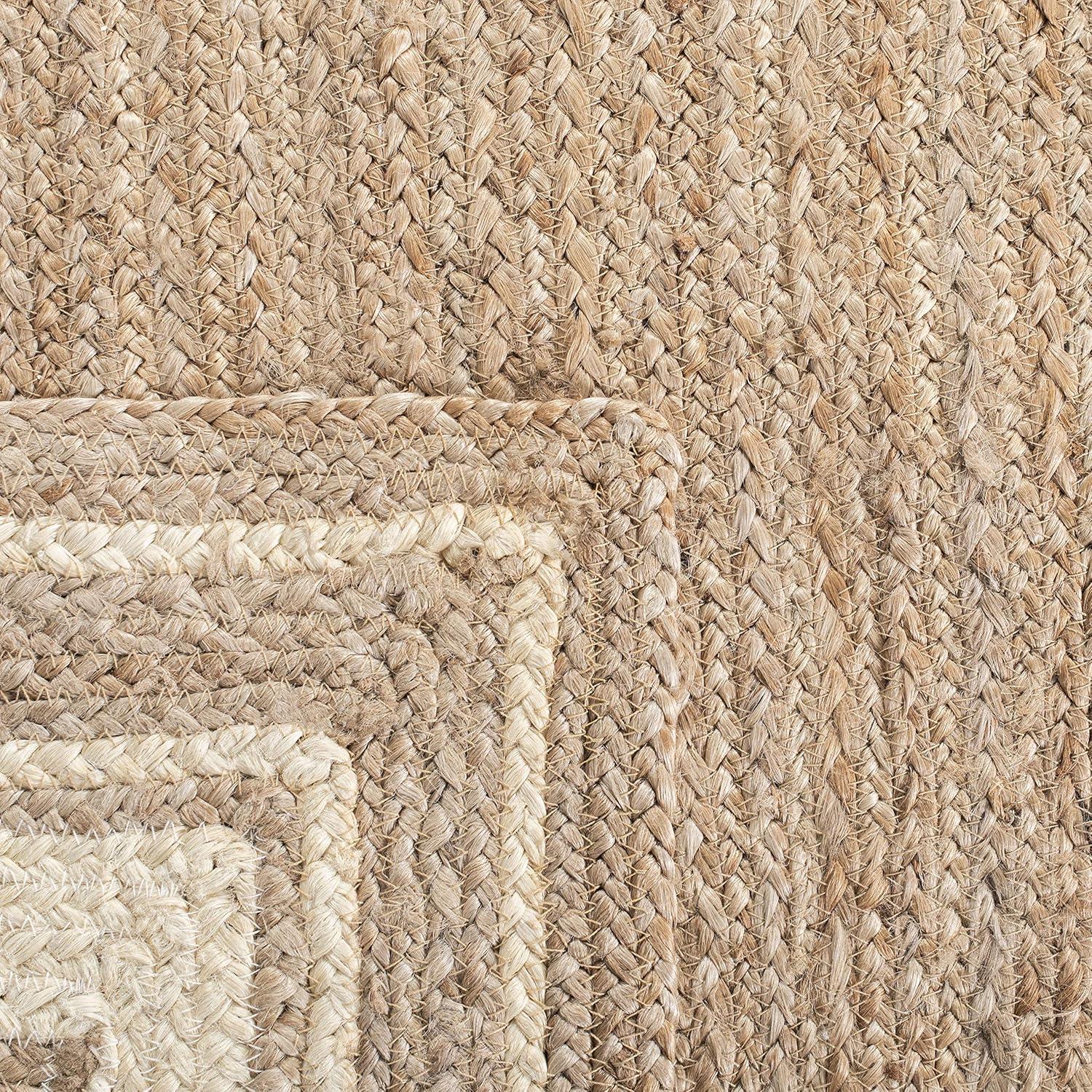 Natural Fiber NF109 Hand Woven Indoor Accent Rug - Ivory/Natural - 3'x5' - Safavieh
