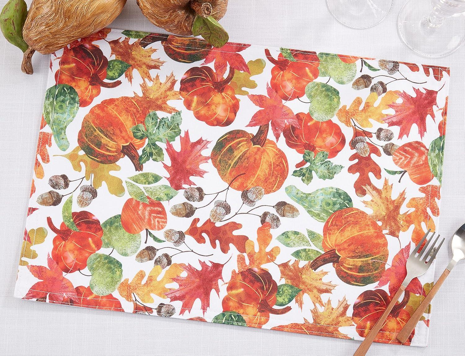 Polyester No Pattern Rectangle Placemat (Set of 4)
