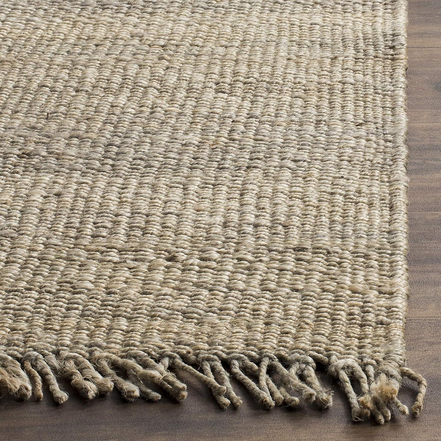 Natural Fiber NF368 Hand Woven Accent Rug - Grey - 2'x3' - Safavieh.