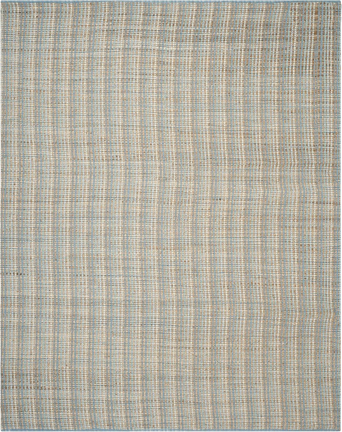 SAFAVIEH Cape Cod Ivana Braided Striped Area Rug, 8' x 10', Green