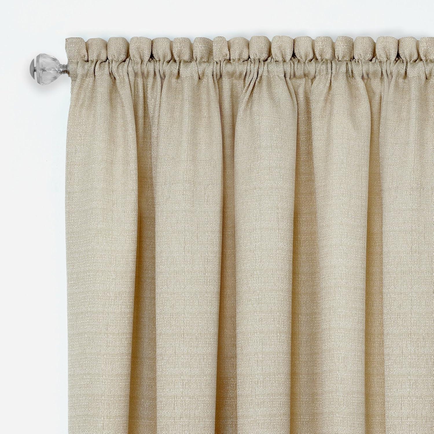 Achim Darcy Rod Pocket Window Curtain Panel