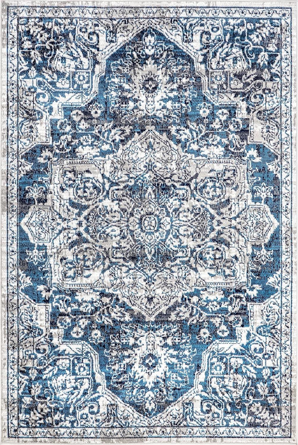 Nuloom Maryanne Transitional Medallion Indoor Area Rug