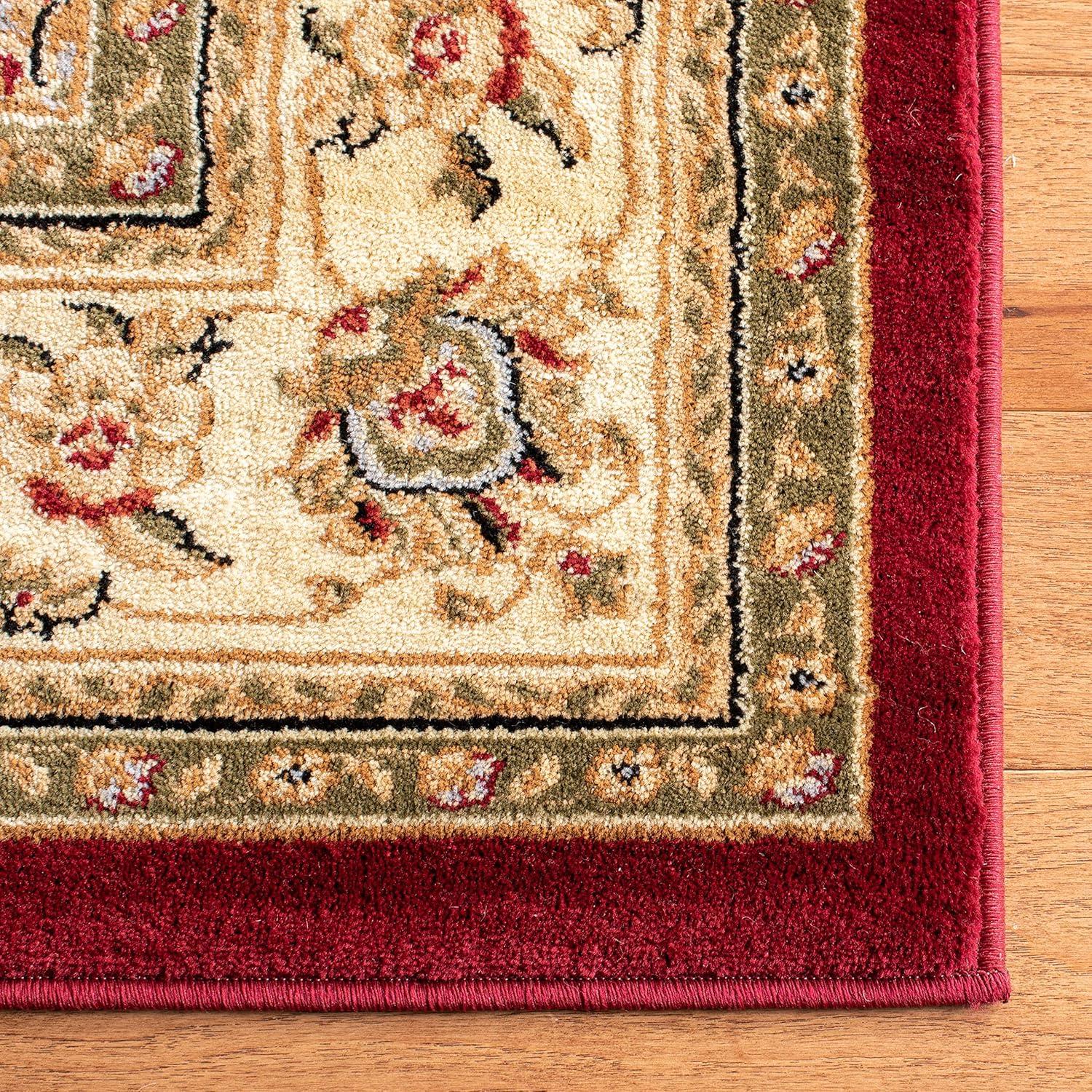 Lyndhurst LNH312 Power Loomed Area Rug - Red/Ivory - 11'x15' - Safavieh