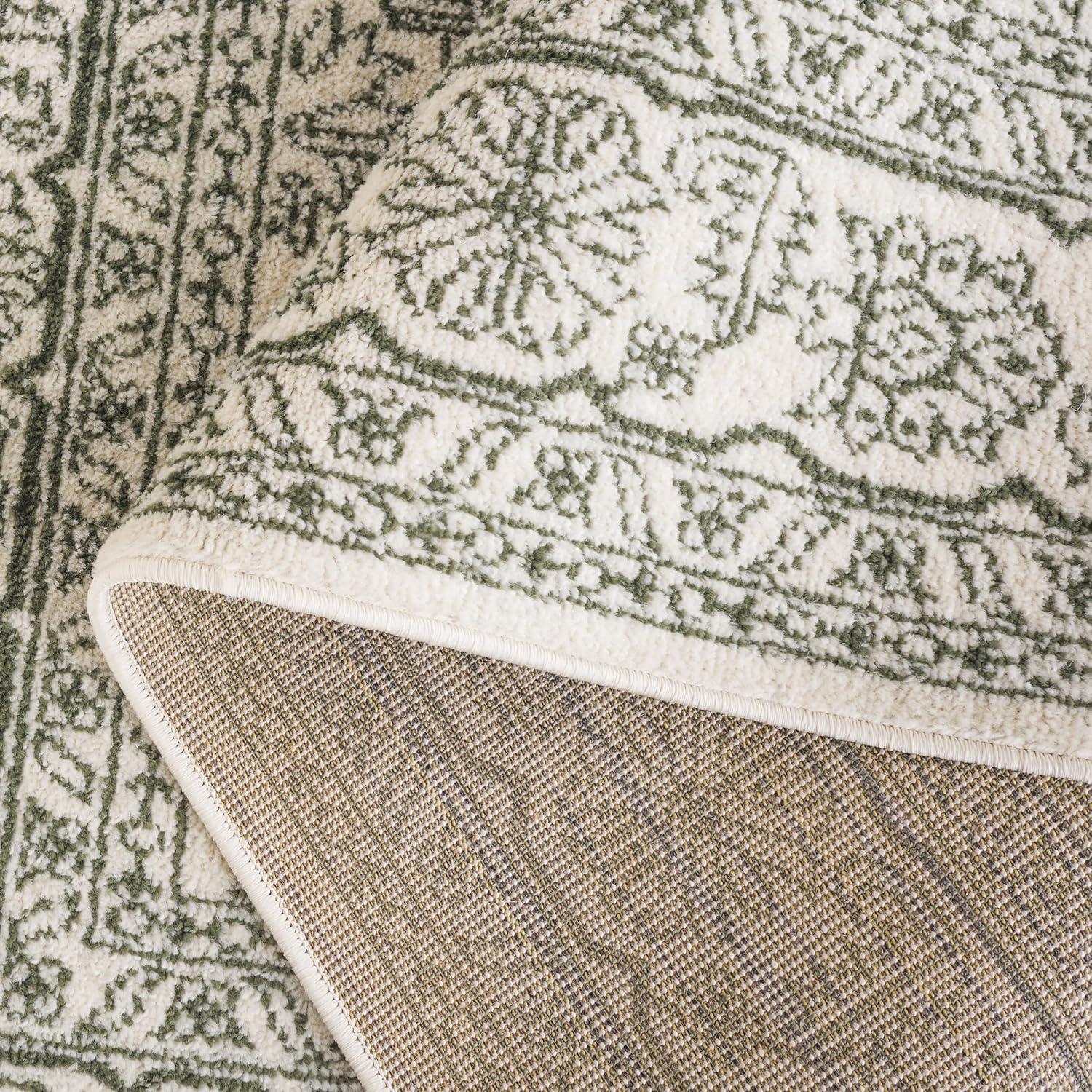 SAFAVIEH Adirondack Xavier Oriental Area Rug, Ivory/Dark Green, 8' x 10'