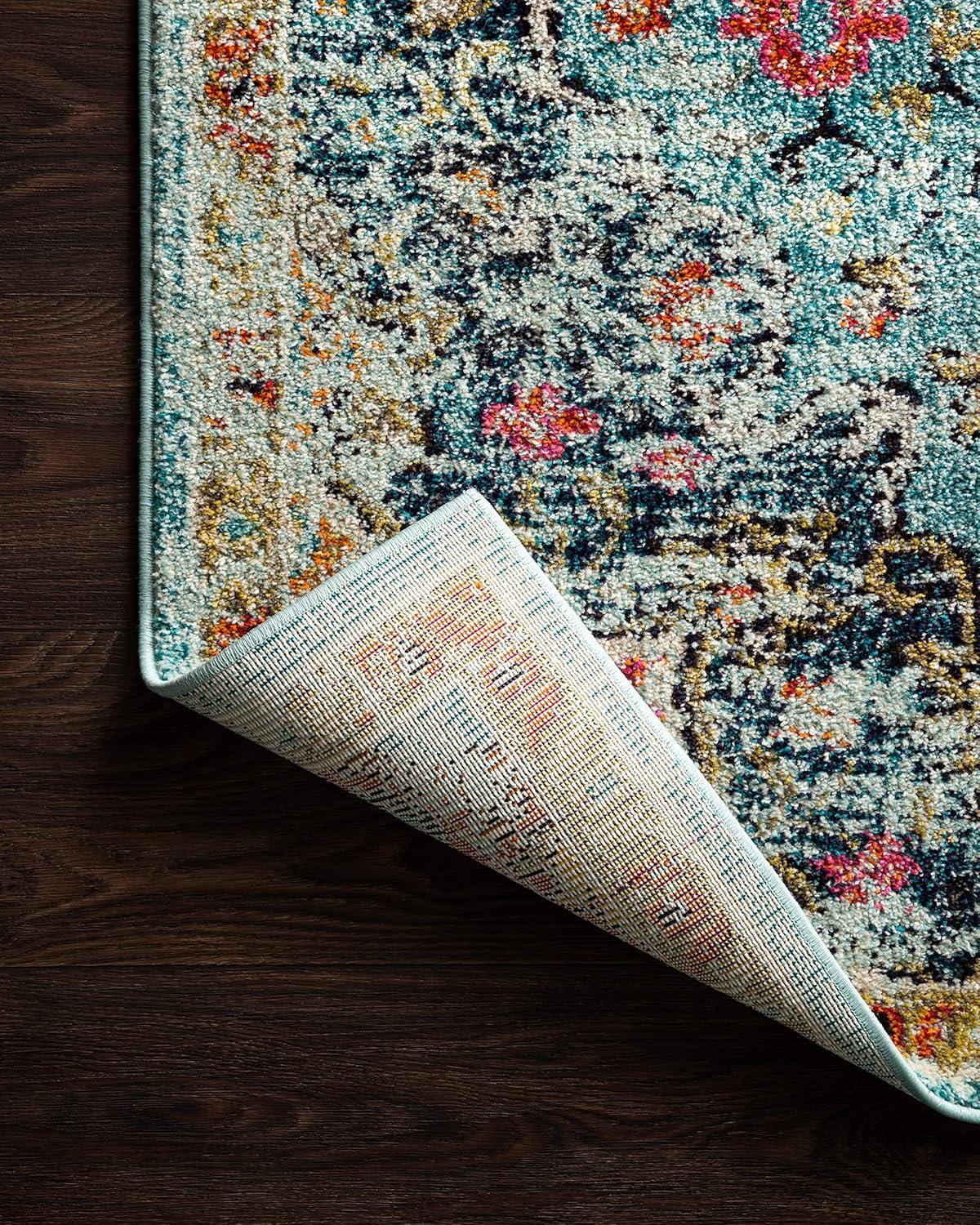 Loloi II Nadia Abstract Blue / Midnight Area Rug