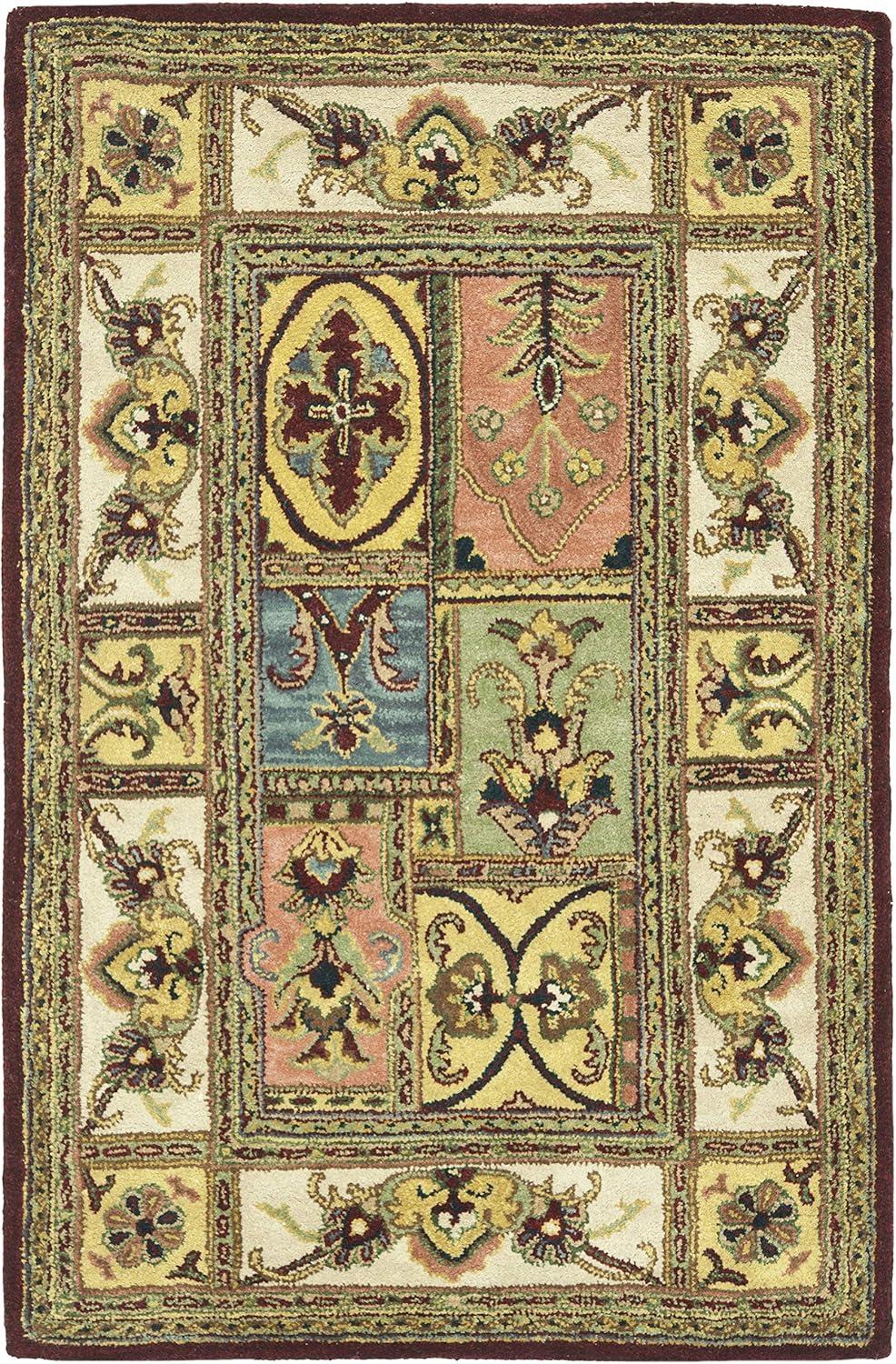 Classic CL386 Hand Tufted Indoor Area Rug - Assorted - 4'x6' - Safavieh