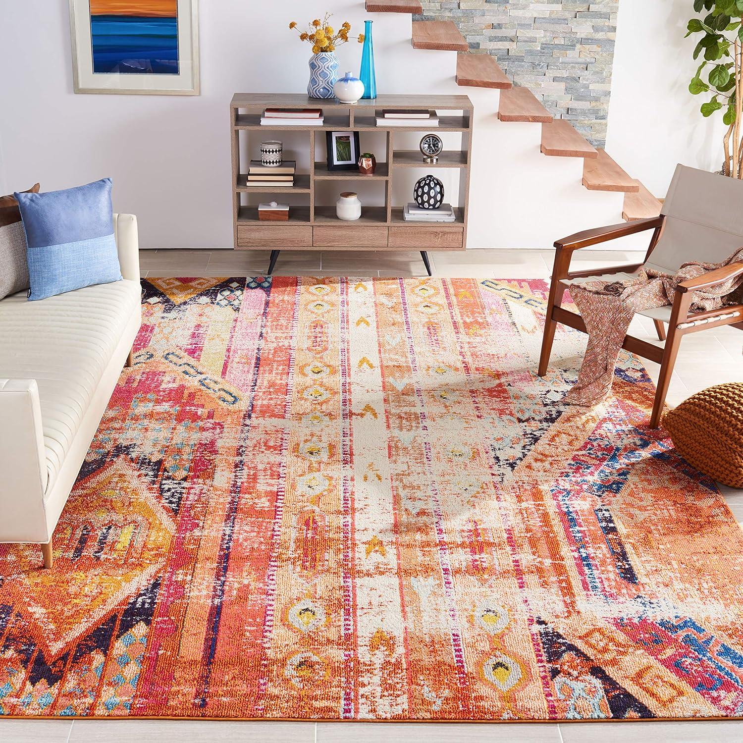 Monaco MNC222 Power Loomed Area Rug  - Safavieh