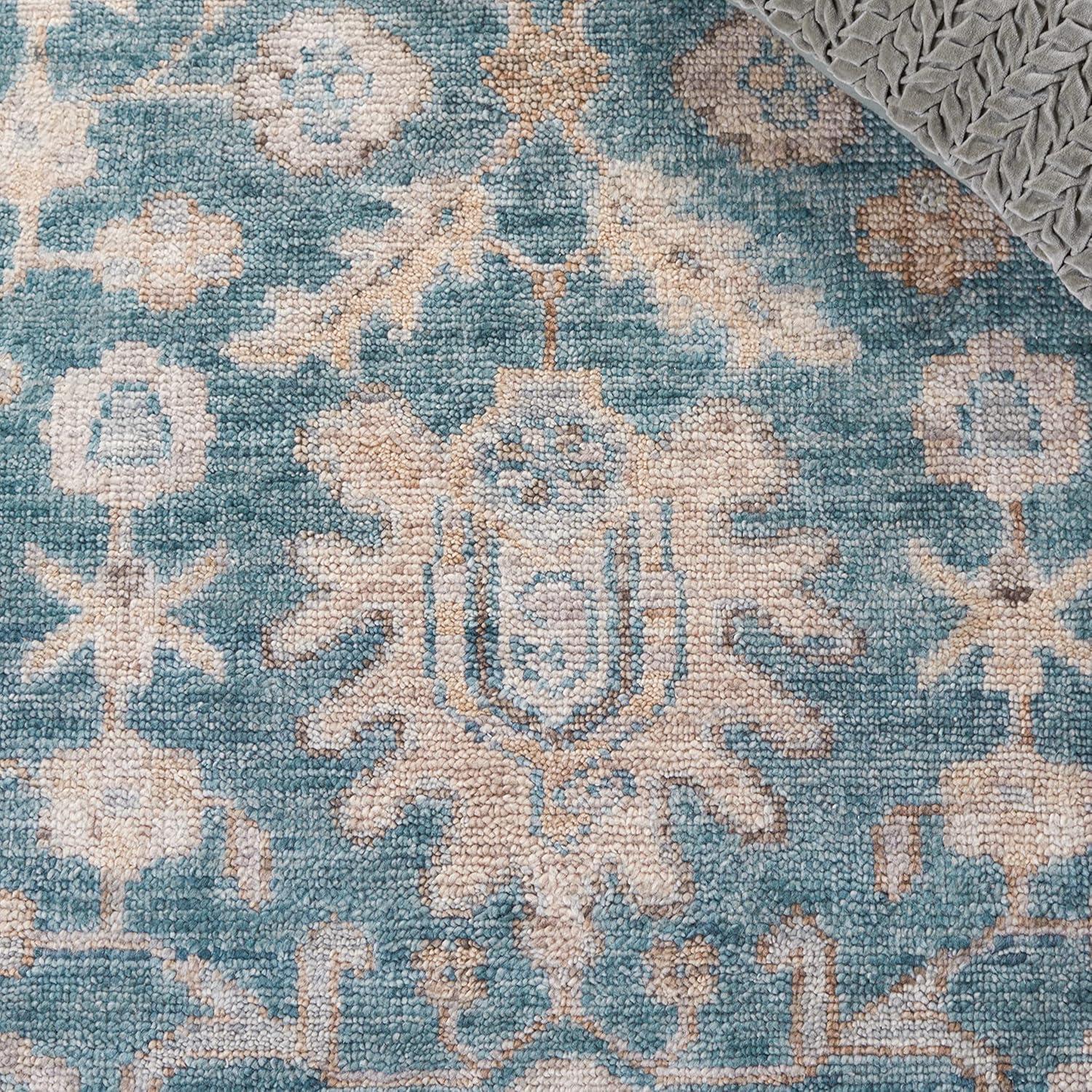 Safavieh Oriental Hand Knotted 80% Wool And 20% Cotton Oriental Rug