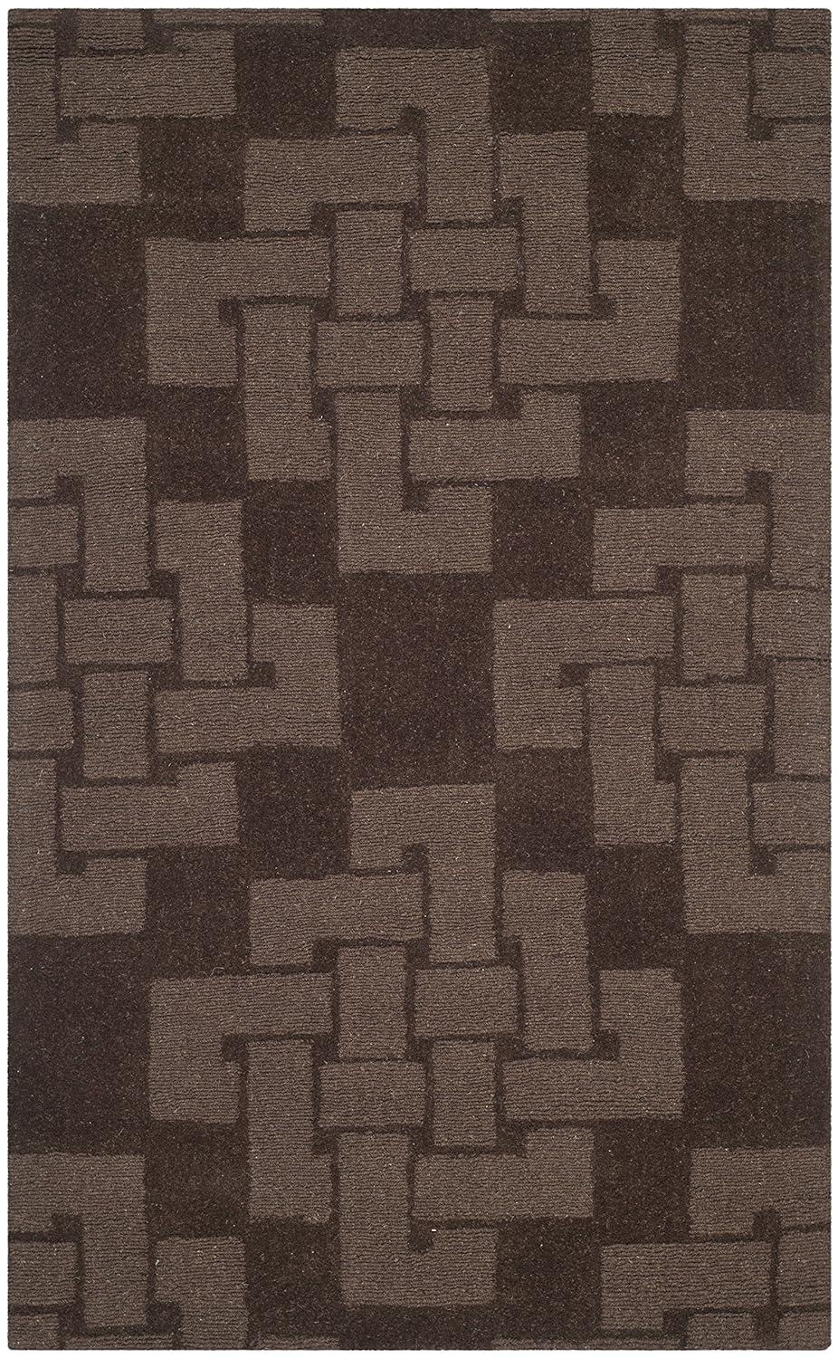 Martha Stewart Hand Tufted Wool Pile Geometric Rug