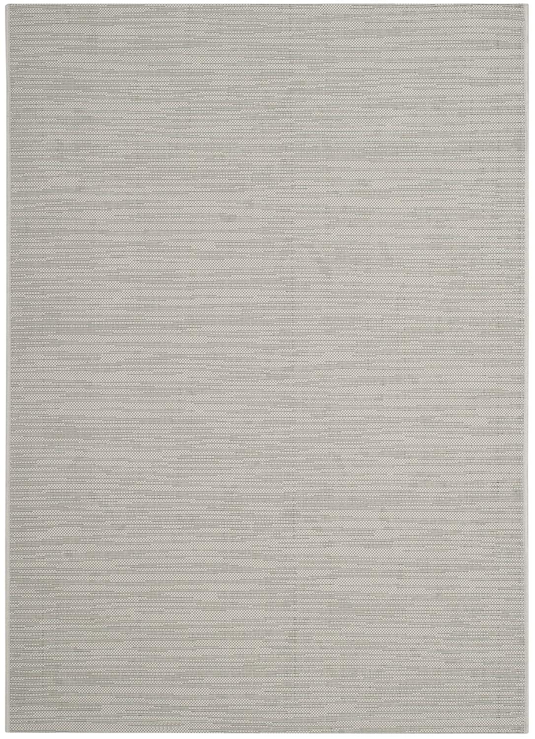 SAFAVIEH Courtyard Alana Contemporary Indoor/Outdoor Area Rug, 4' x 5'7", Light Grey
