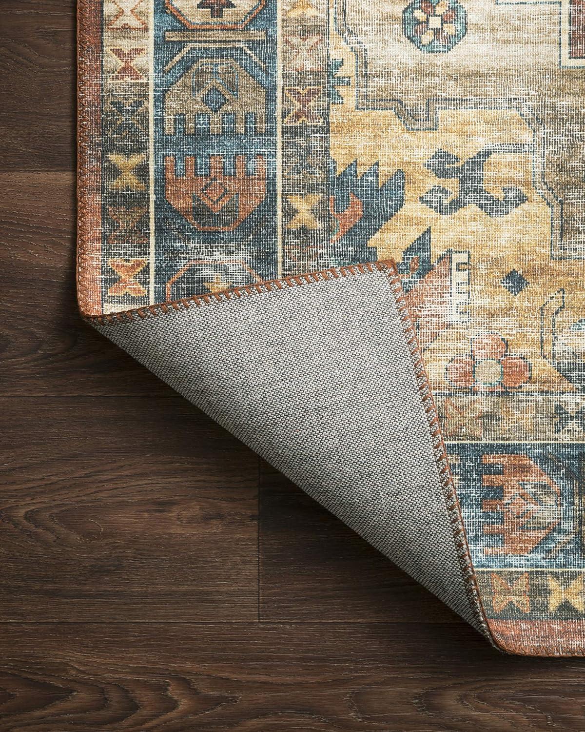 Loloi II SKYE SKY-11 Rust /Blue Oriental Area Rug 3'-6" x 5'-6"