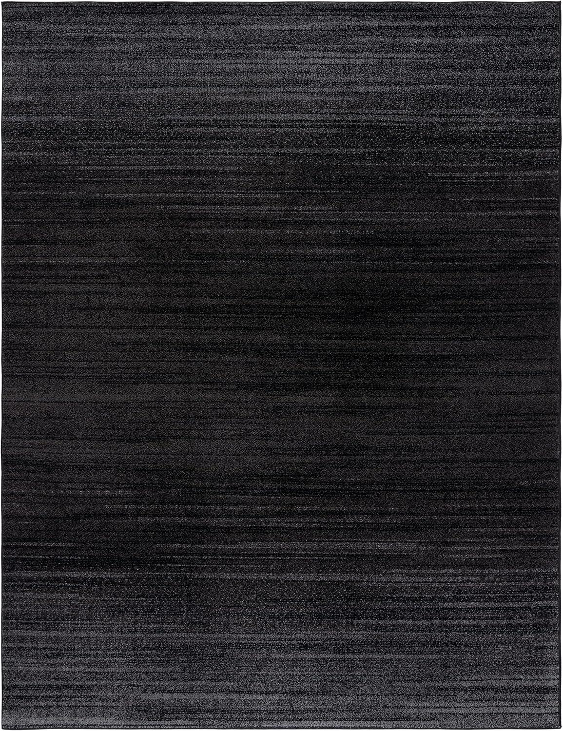 SAFAVIEH Adirondack Boban Abstract Area Rug, Black/Grey, 4' x 4' Square