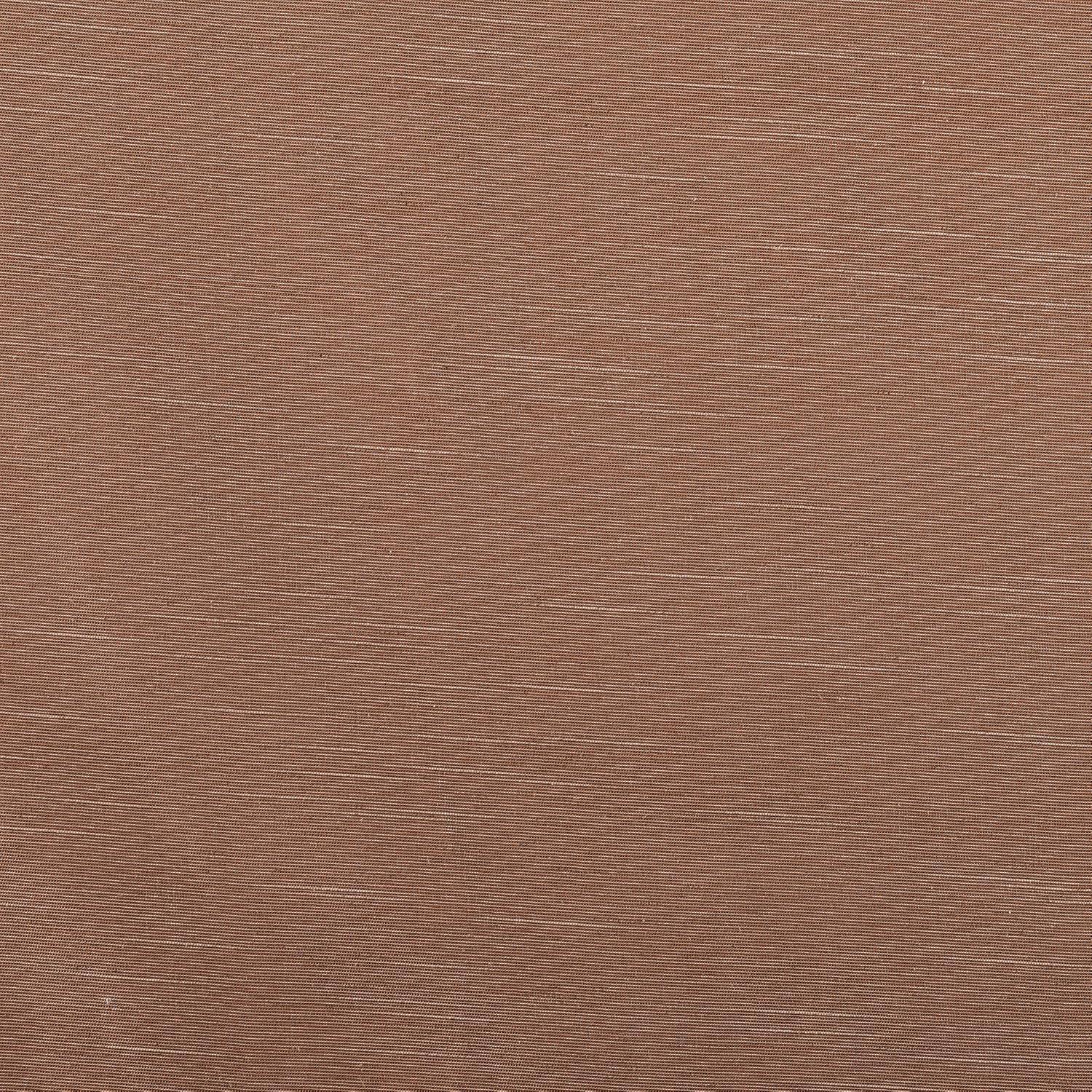 50"x84" Archaeo Total Blackout Textured Linen Blend Grommet Top Curtain Panel Pecan Brown: Modern Noise Reduction