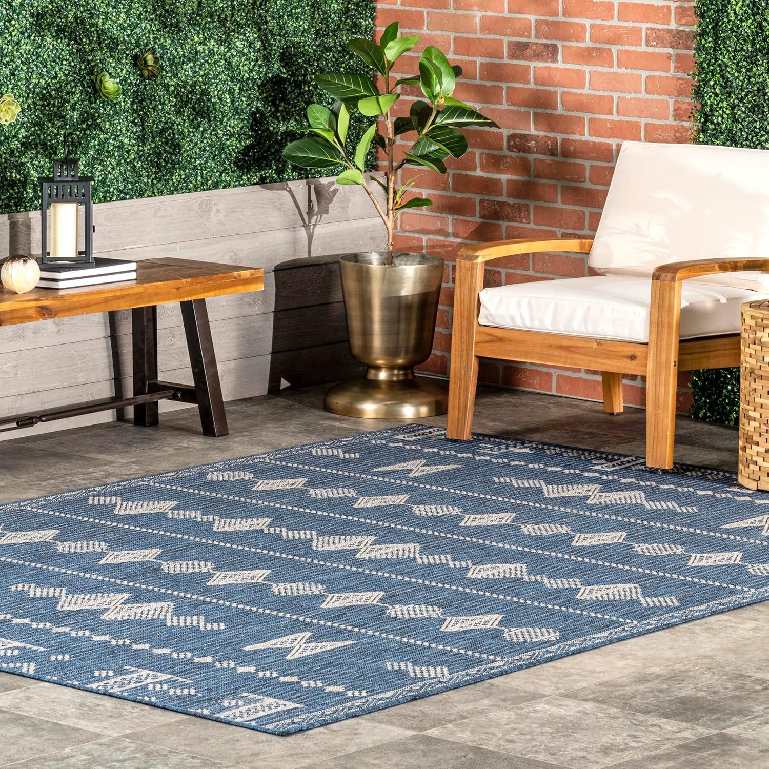 nuLOOM Cari Moroccan Global Indoor and Outdoor Area Rug