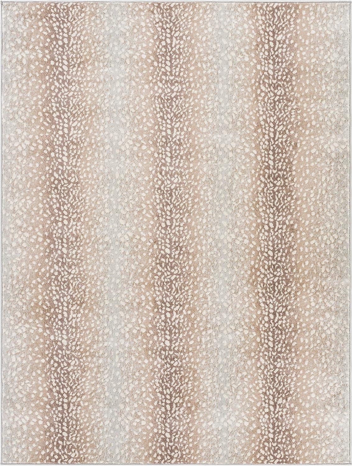 Livabliss Roma Trellis Area Rug, Camel/Light Gray ,9' x 12'3"