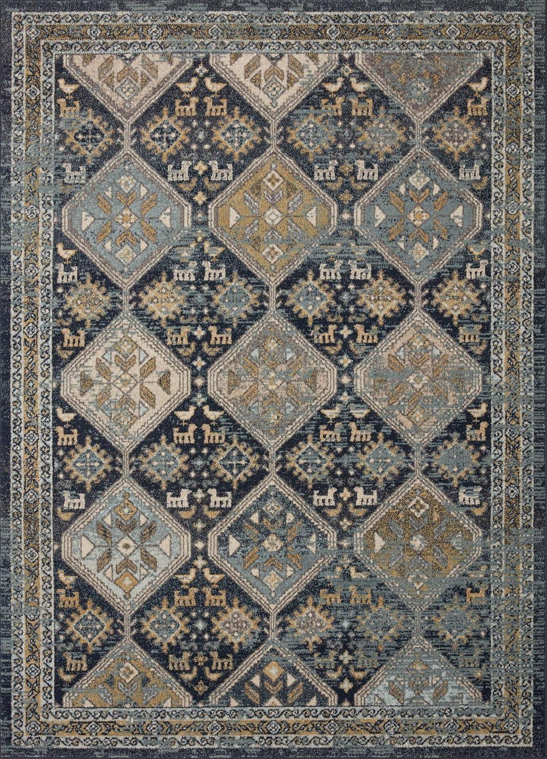 Loloi II Jocelyn Southwestern Navy / Blue Area Rug