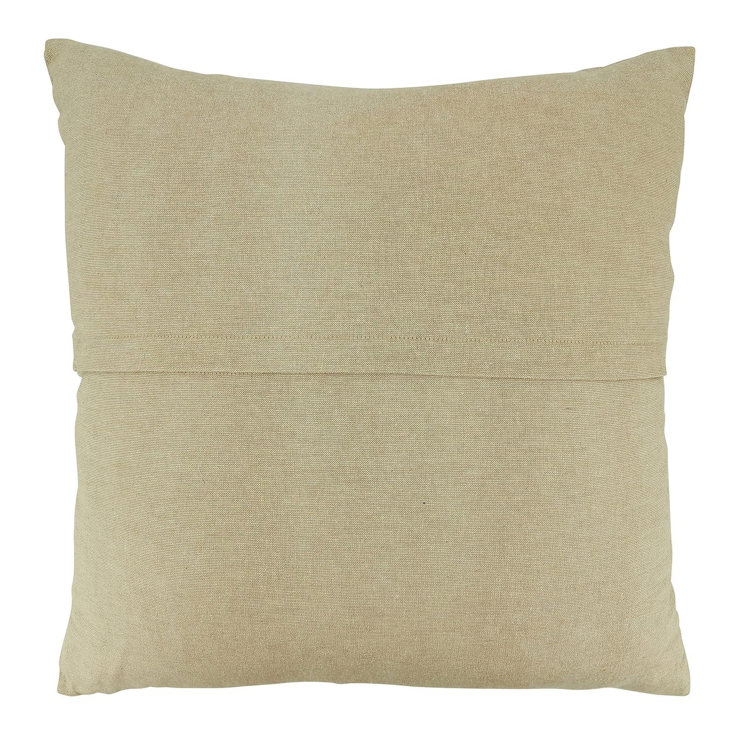 Saro Adelaide Design Sequined Cotton Throw Pillow