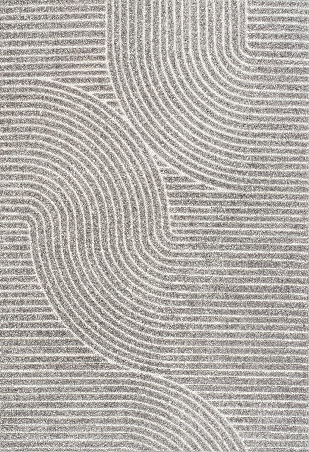 JONATHAN Y Skagen Minimalist Curve Geometric Indoor Area Rug