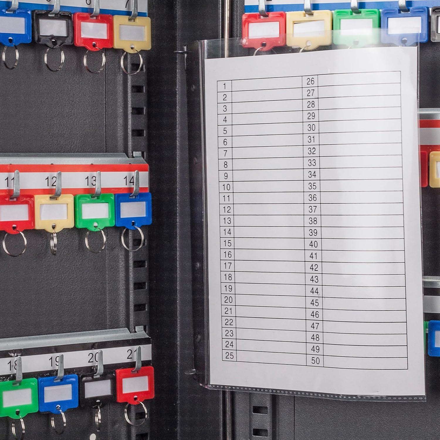 Barska 42 KEYS ADJUSTABLE KEY LOCK BOX BLACK