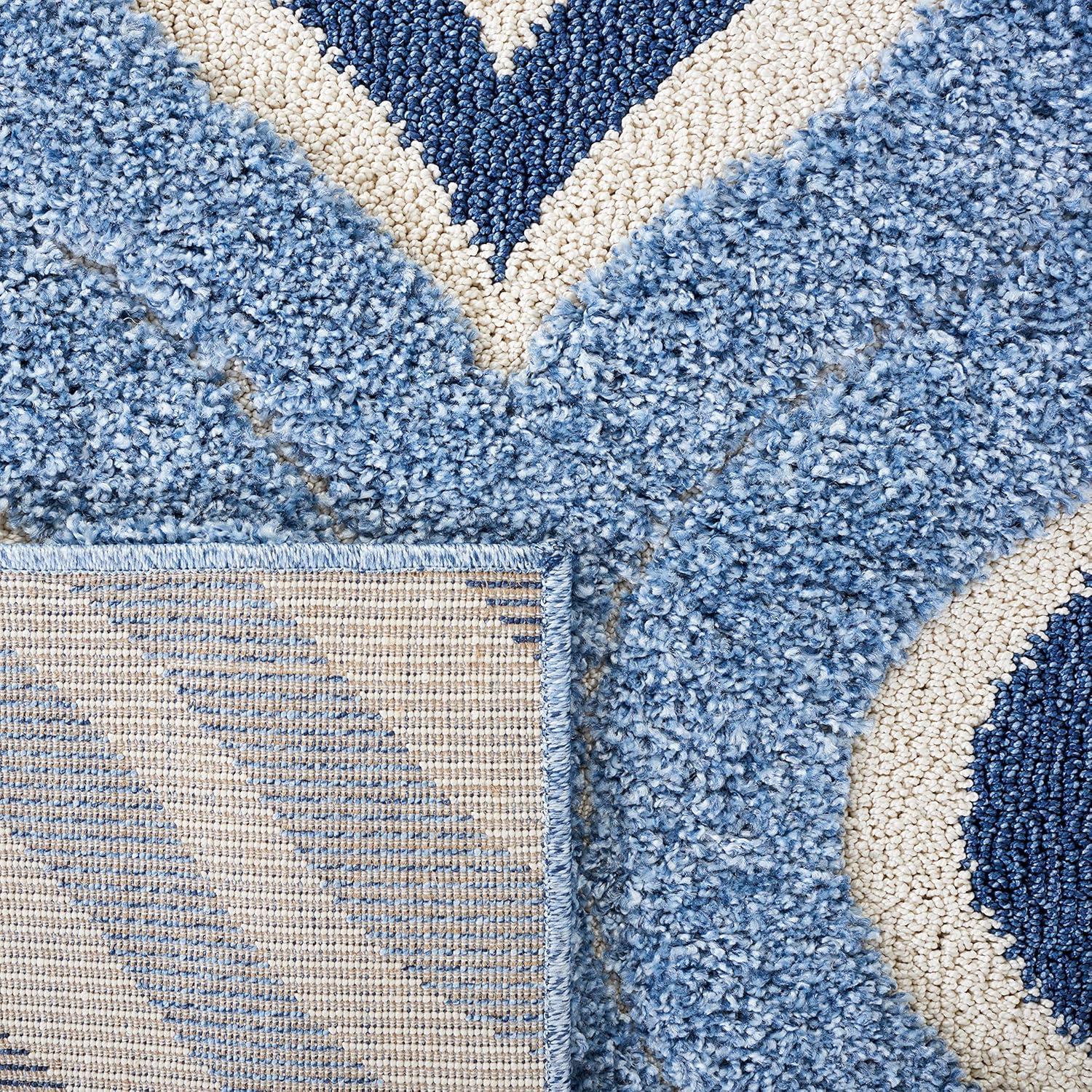 George Oliver Florida Shag Performance Geometric Rug