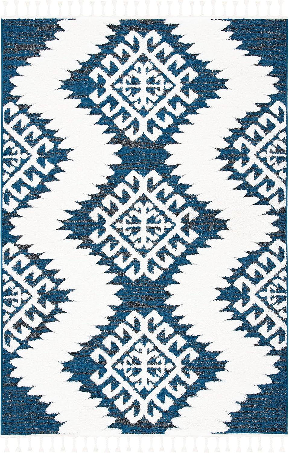 Moroccan Tassel Shag MTS652 Power Loomed Indoor Rug - Safavieh