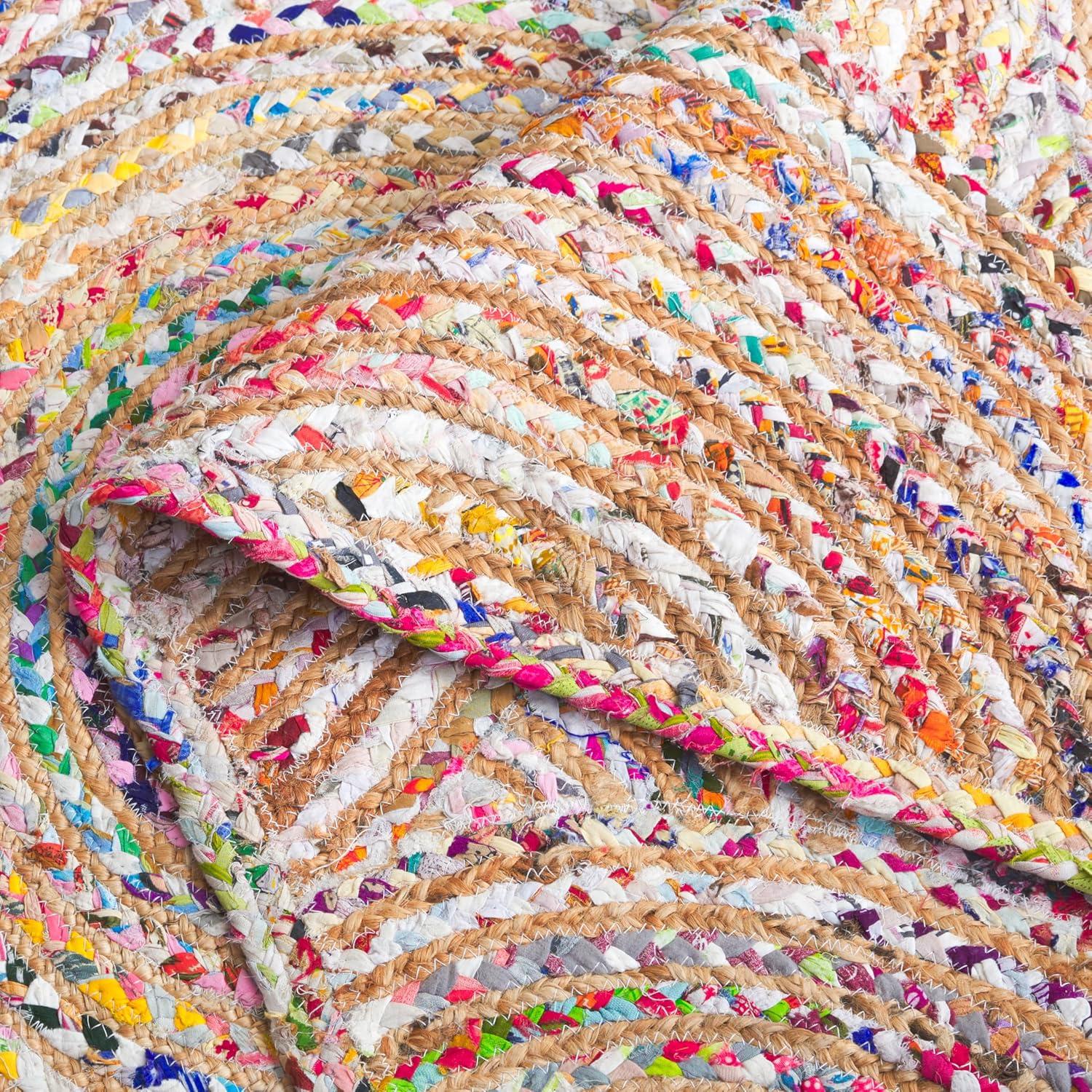 Cape Cod CAP202 Woven Indoor Area Rug - Beige/Multi - 2'x3' - Safavieh