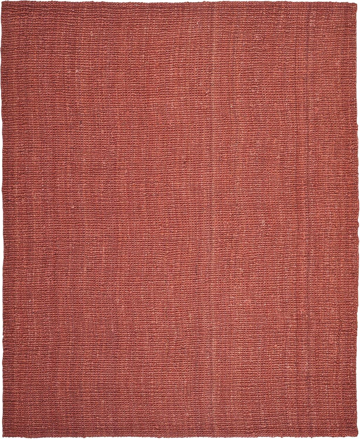 SAFAVIEH Natural Fiber Levi Braided Area Rug, Rust, 9' x 12'