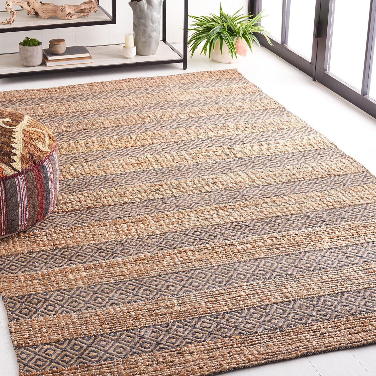 Natural Fiber NFB653 Power Loomed Area Rug  - Safavieh