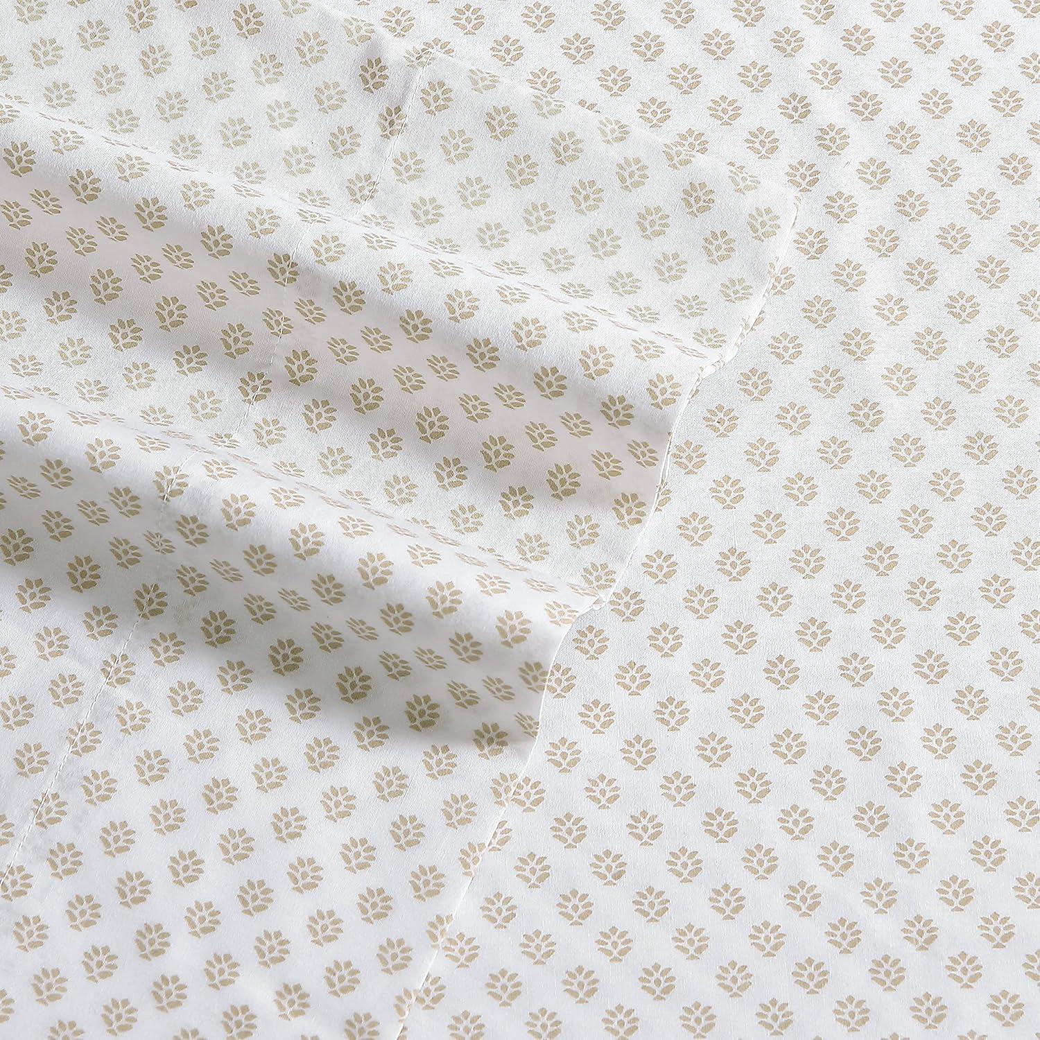 Stone Cottage Bedding Millstone 400 Thread Count 100% Cotton Percale Sheet Set