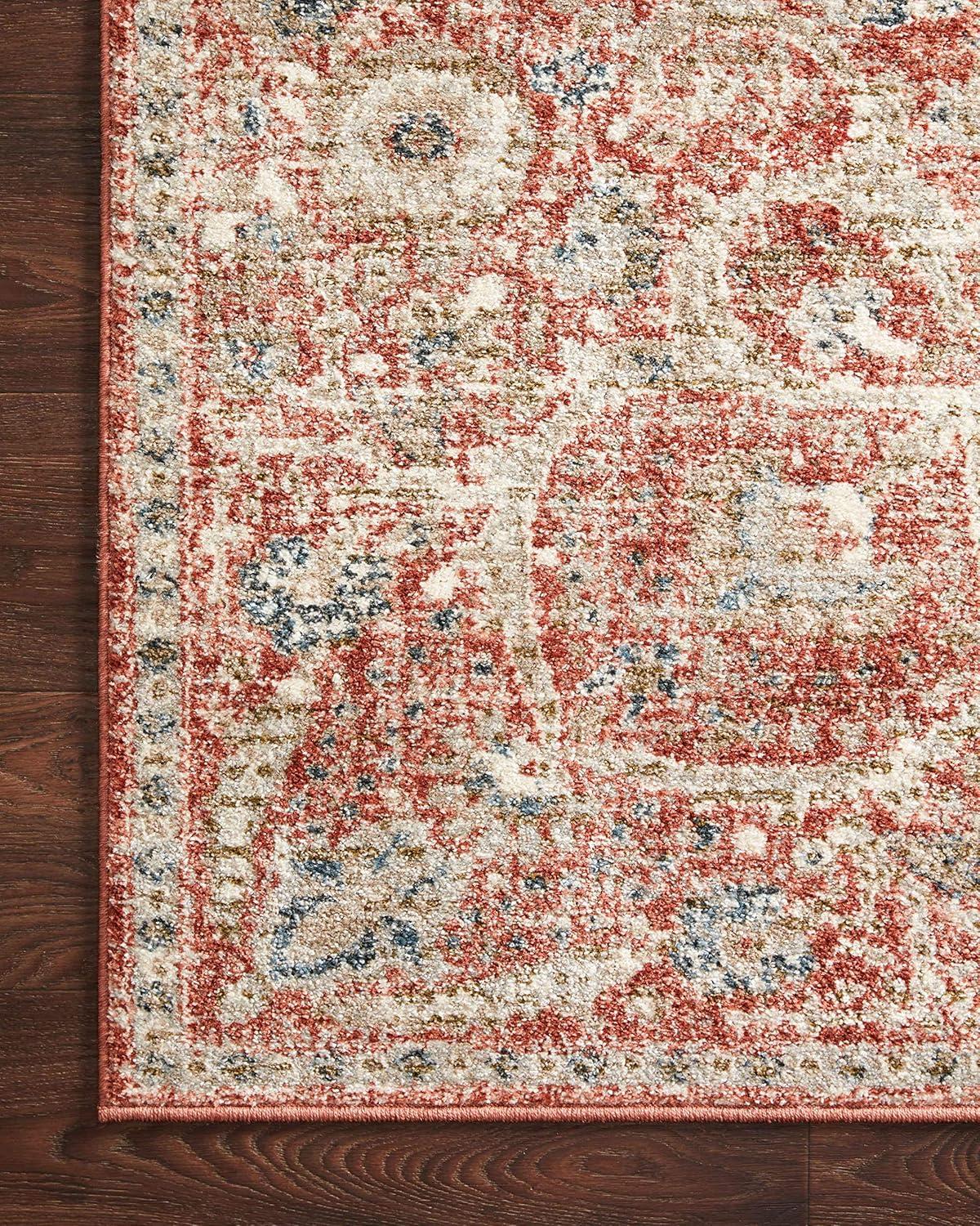 Loloi II Saban SAB-02 Oriental Rust / Beige Area Rug 2'-7" x 4'