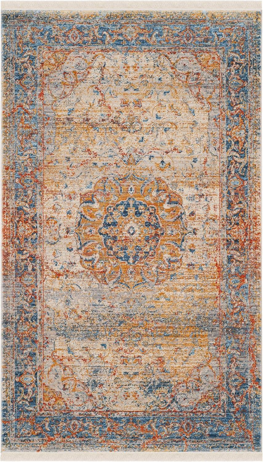 Vintage Persian VTP435 Power Loomed Area Rug  - Safavieh