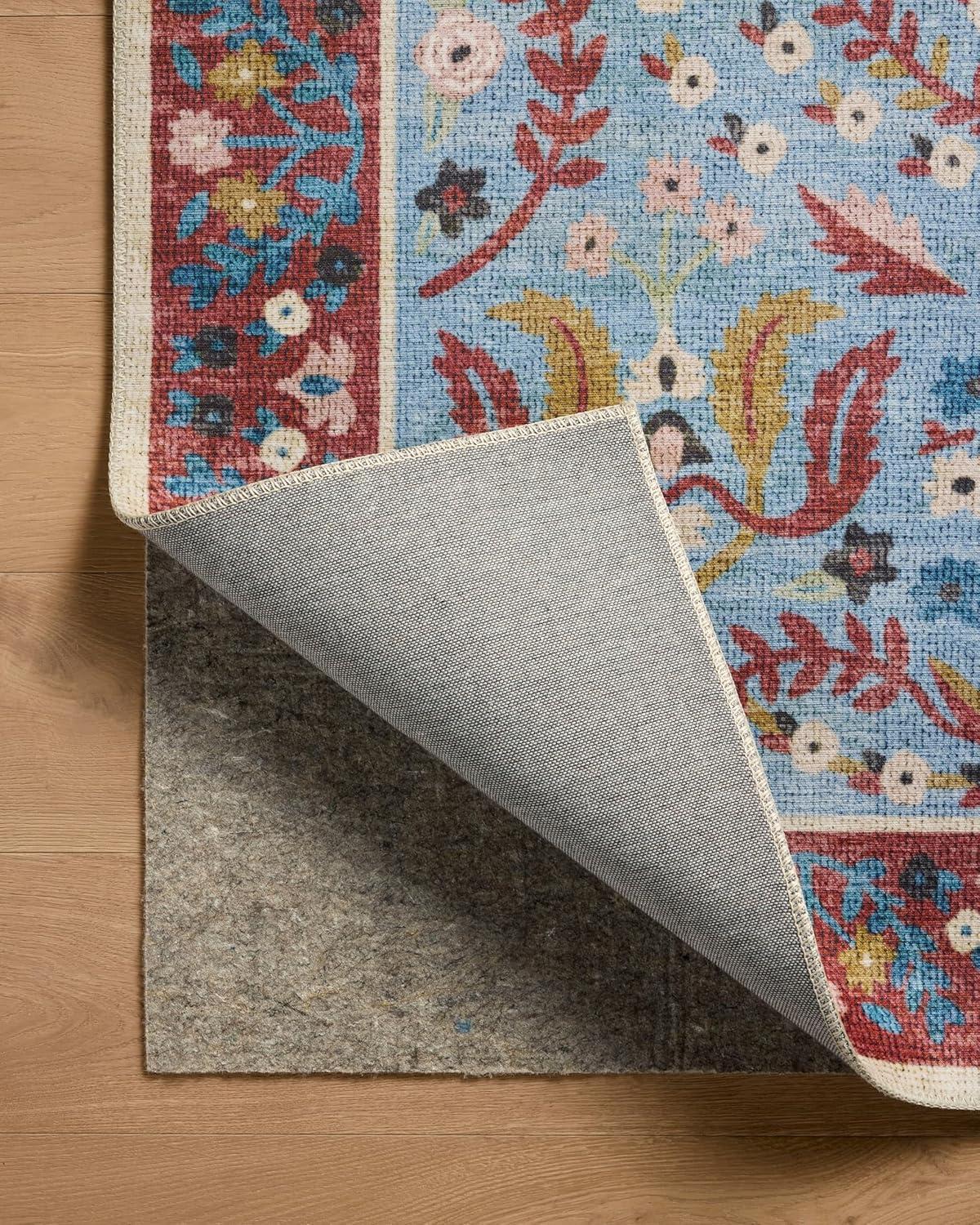 Rifle Paper Co. x Loloi Canopy Red / Blue Area Rug
