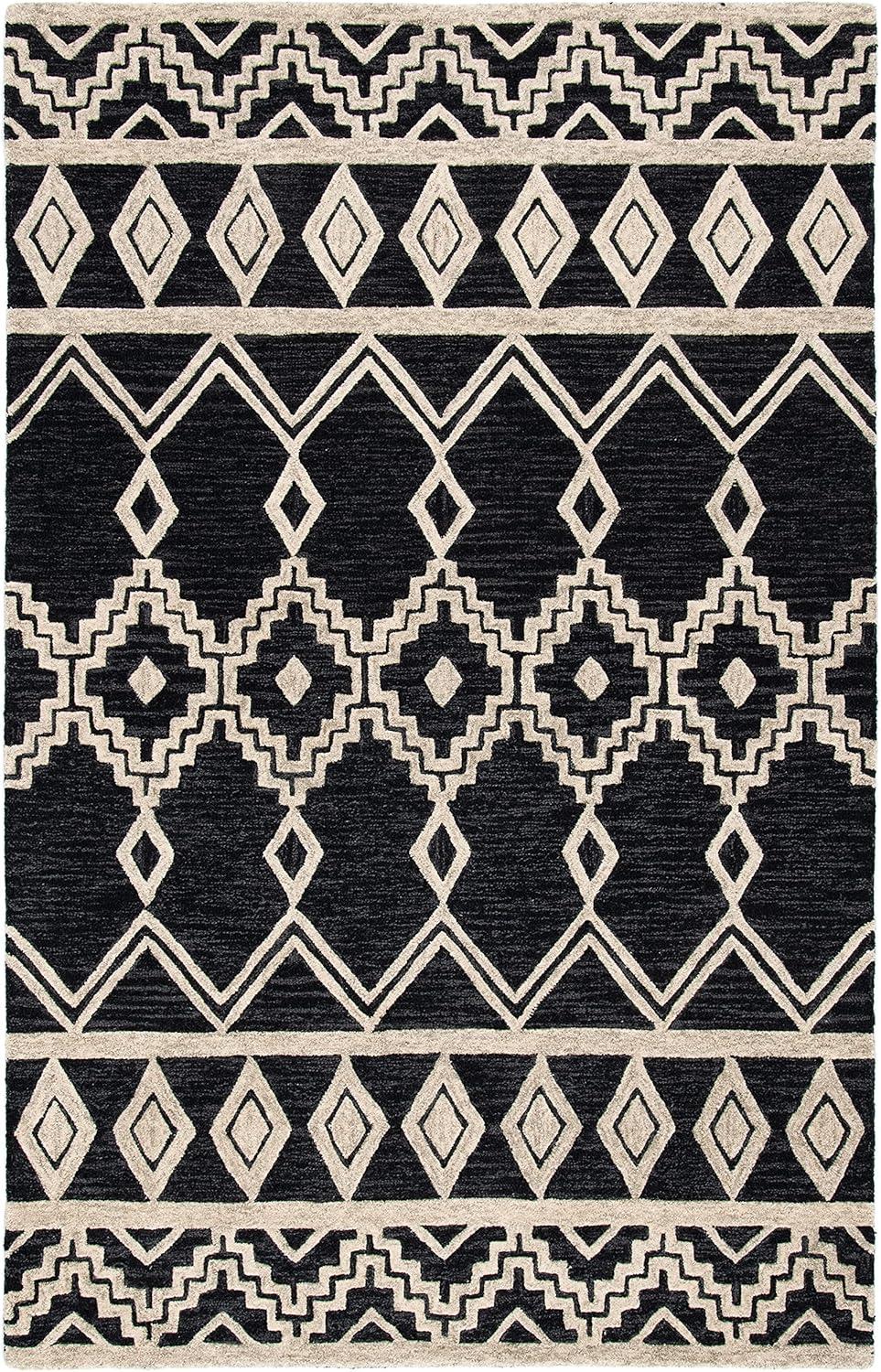 Abbegail Hand Tufted Wool Southwestern Rug