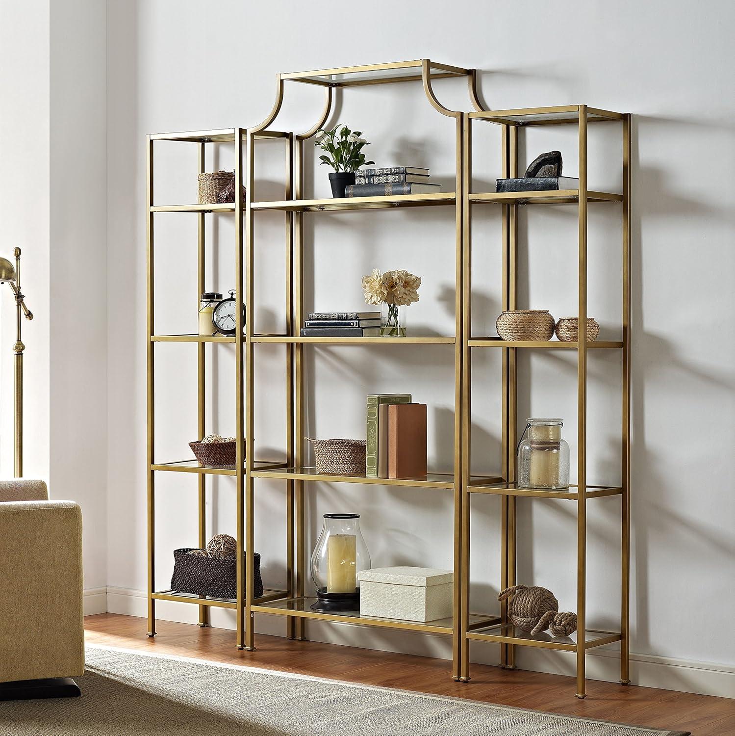 80.5" 67" Aimee Etagere Set - Crosley